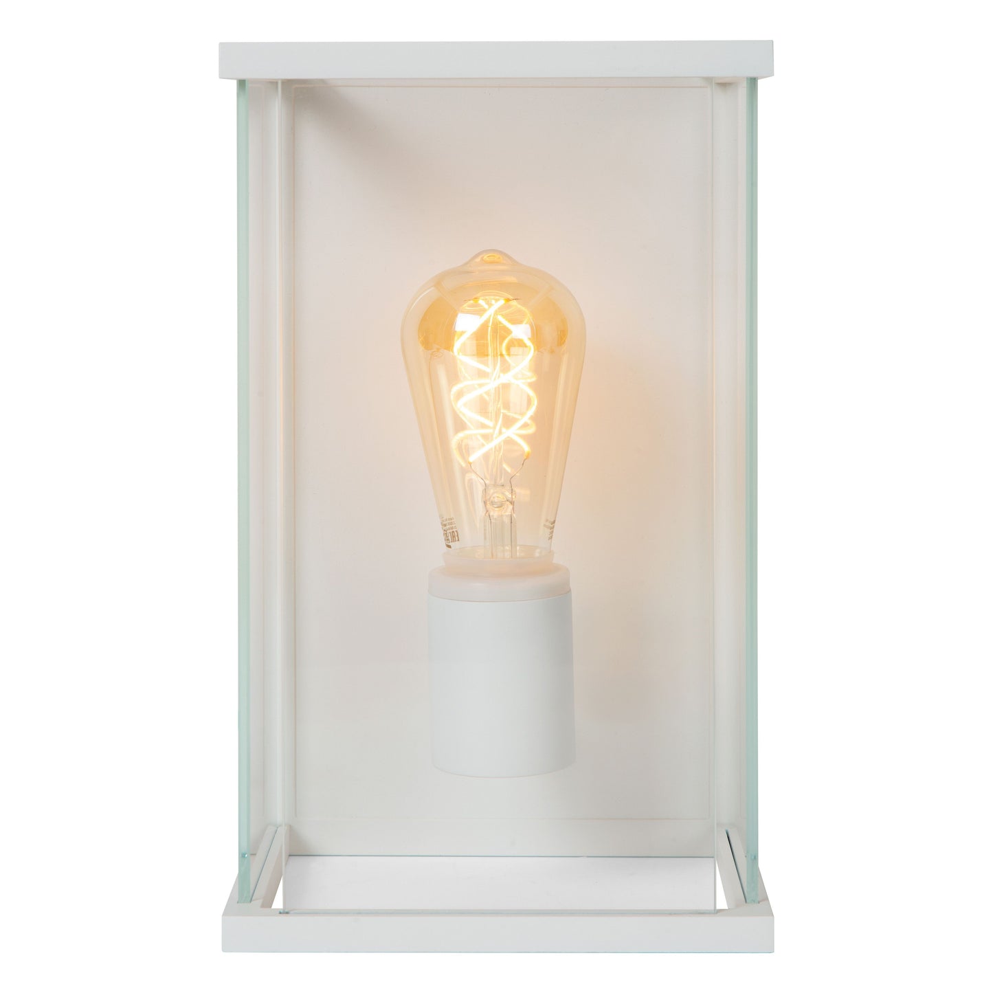 Lucide CLAIRE - Wall light Indoor/Outdoor - 1xE27 - IP54 - White