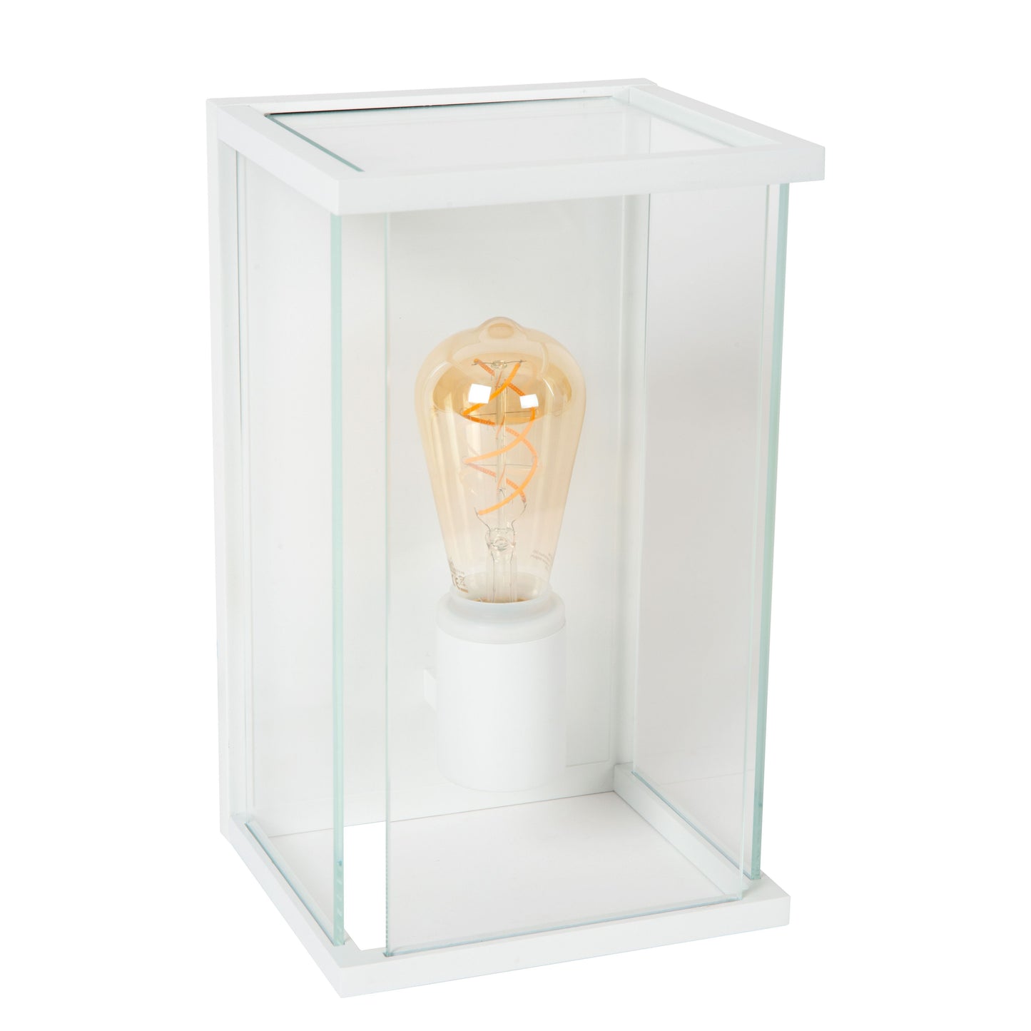 Lucide CLAIRE - Wall light Indoor/Outdoor - 1xE27 - IP54 - White