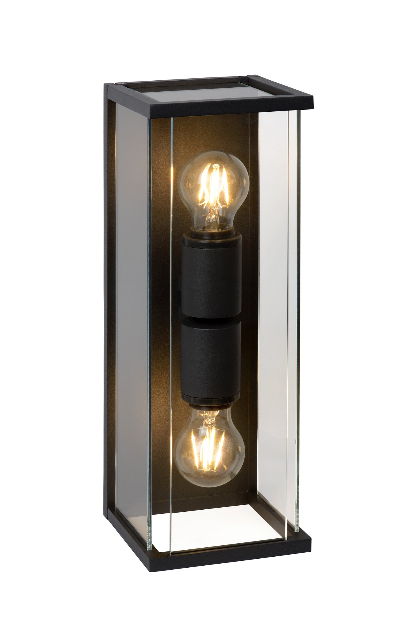 Lucide CLAIRE - Wall light Indoor/Outdoor - 2xE27 - IP54 - Anthracite