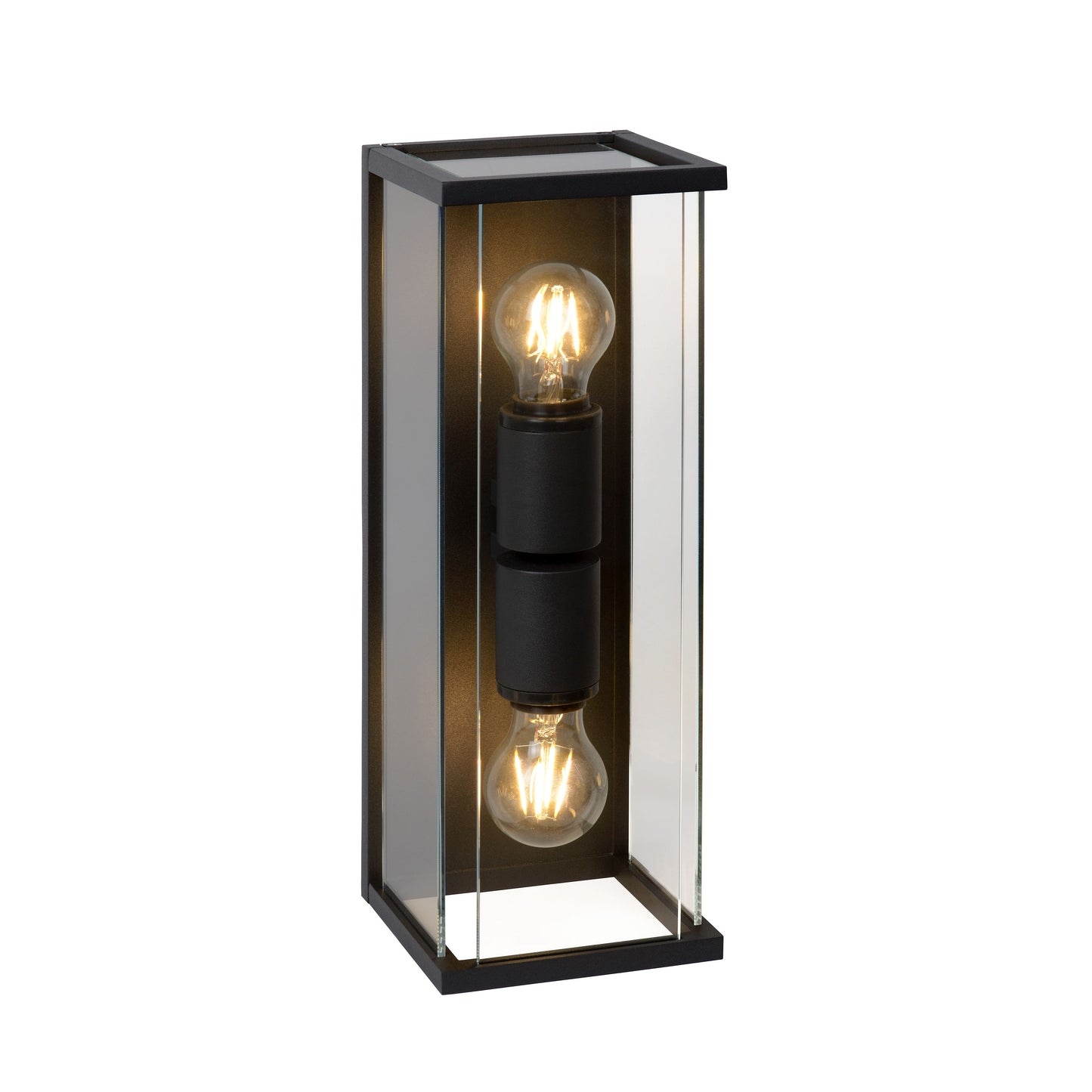 Lucide CLAIRE - Wall light Indoor/Outdoor - 2xE27 - IP54 - Anthracite