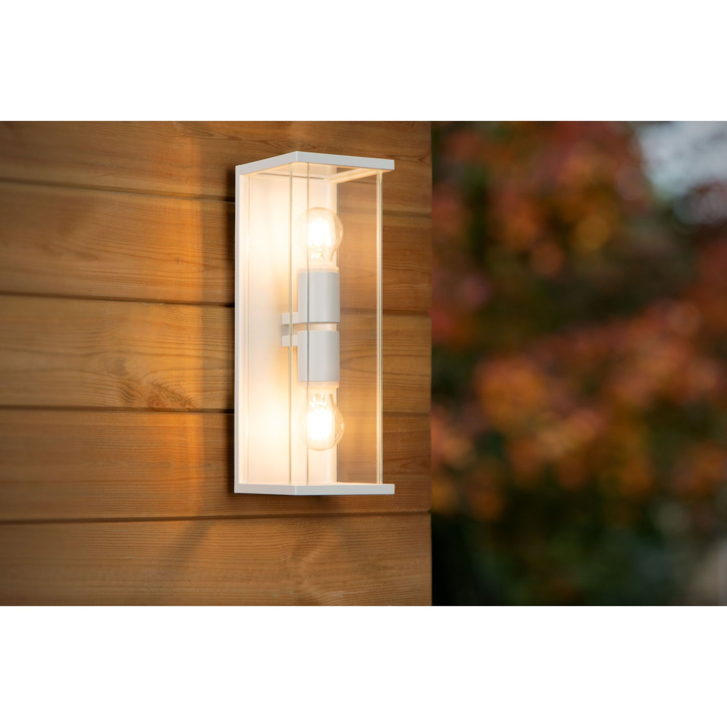 Lucide CLAIRE - Wall light Indoor/Outdoor - 2xE27 - IP54 - Anthracite