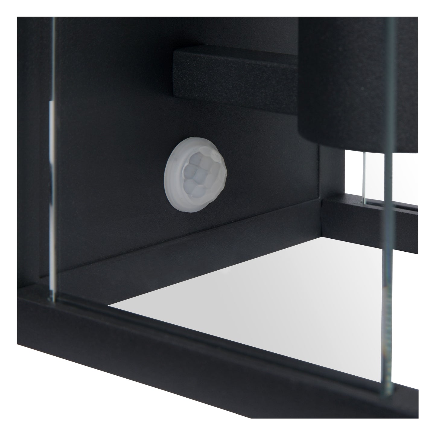 Lucide CLAIRE - Wall light Indoor/Outdoor - 1xE27 - IP54 - Motion & Day/Night Sensor - Anthracite