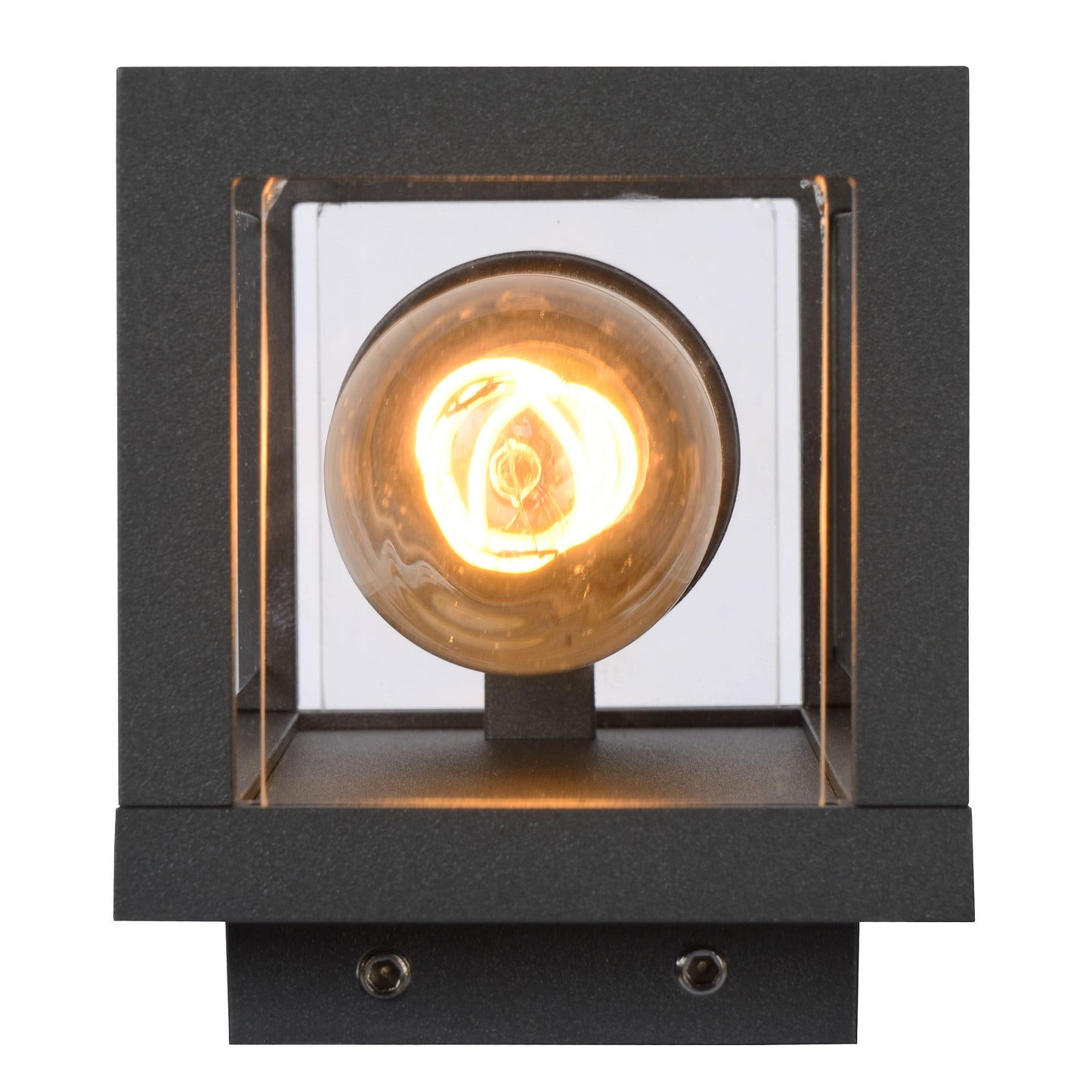 Lucide CLAIRE - Wall light Indoor/Outdoor - 1x E27 - IP54 - Anthracite