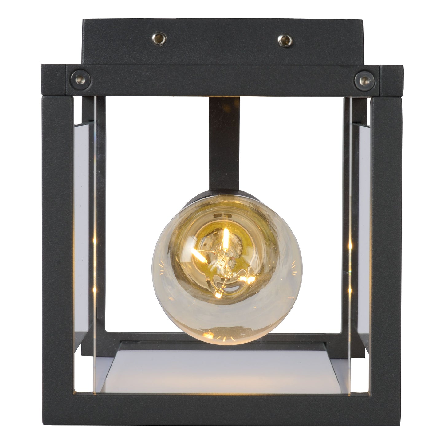 Lucide CLAIRE - Wall light Indoor/Outdoor - 1x E27 - IP54 - Anthracite