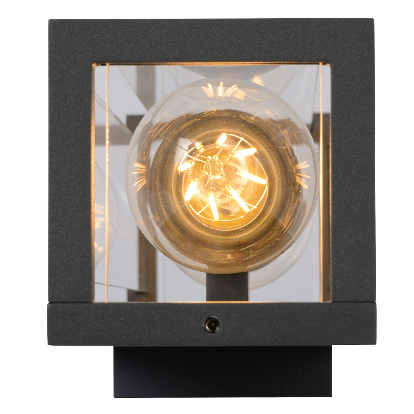 Lucide CLAIRE - Wall light Indoor/Outdoor - 2x E27 - IP54 - Anthracite