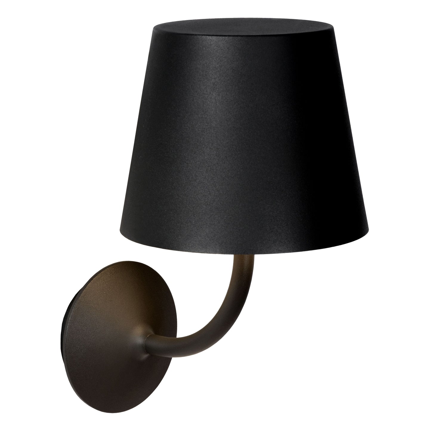 Lucide JUSTIN - Wall light Indoor/Outdoor - LED Dim. - 1x7W 3000K - IP65 - Black