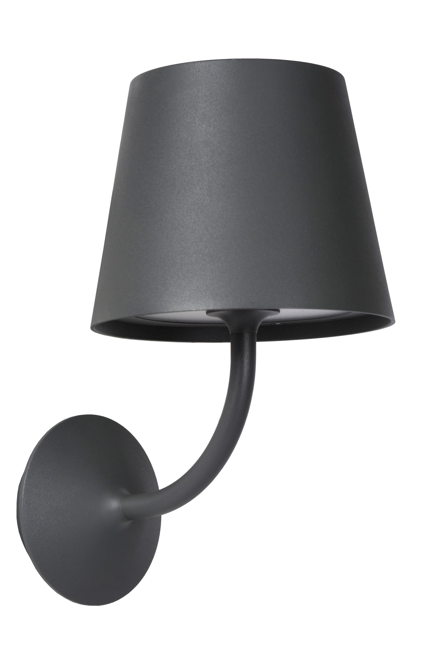 Lucide JUSTIN - Wall light Indoor/Outdoor - LED Dim. - 1x7W 3000K - IP65 - Black