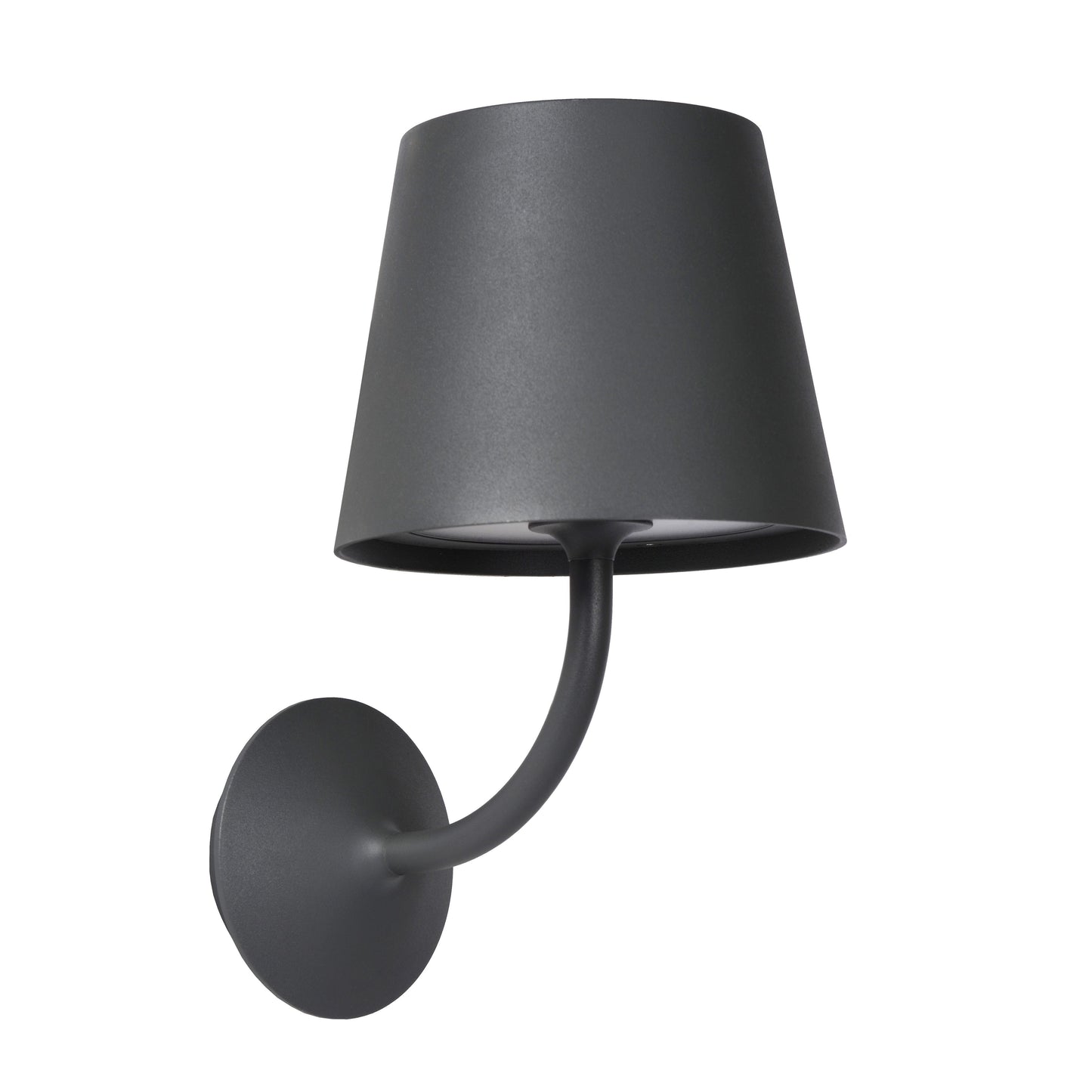 Lucide JUSTIN - Wall light Indoor/Outdoor - LED Dim. - 1x7W 3000K - IP65 - Black