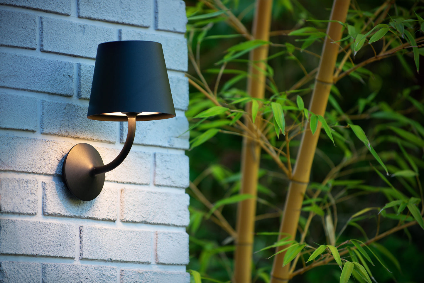 Lucide JUSTIN - Wall light Indoor/Outdoor - LED Dim. - 1x7W 3000K - IP65 - Black