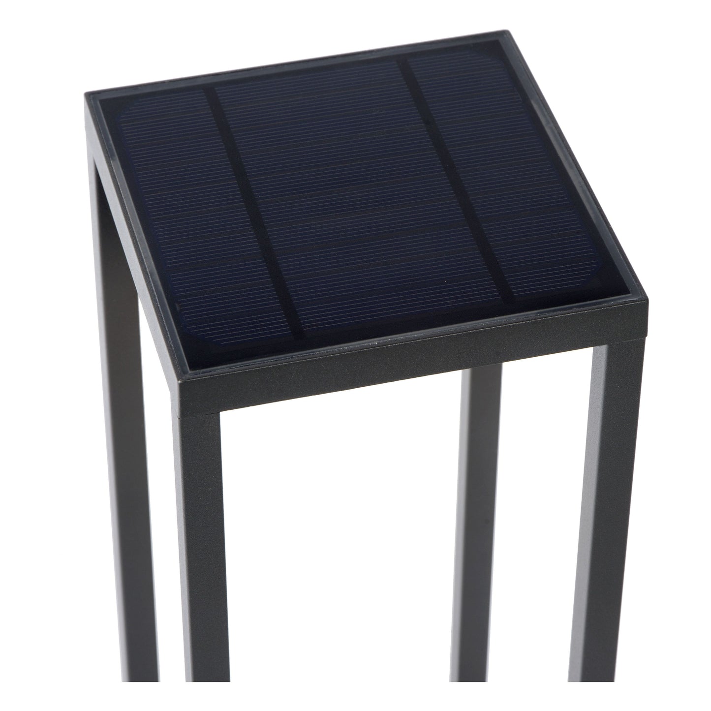 Lucide TENSO SOLAR - Bollard light - LED - 1x2,2W 3000K - IP54 - Motion & Day/Night Sensor - Anthracite