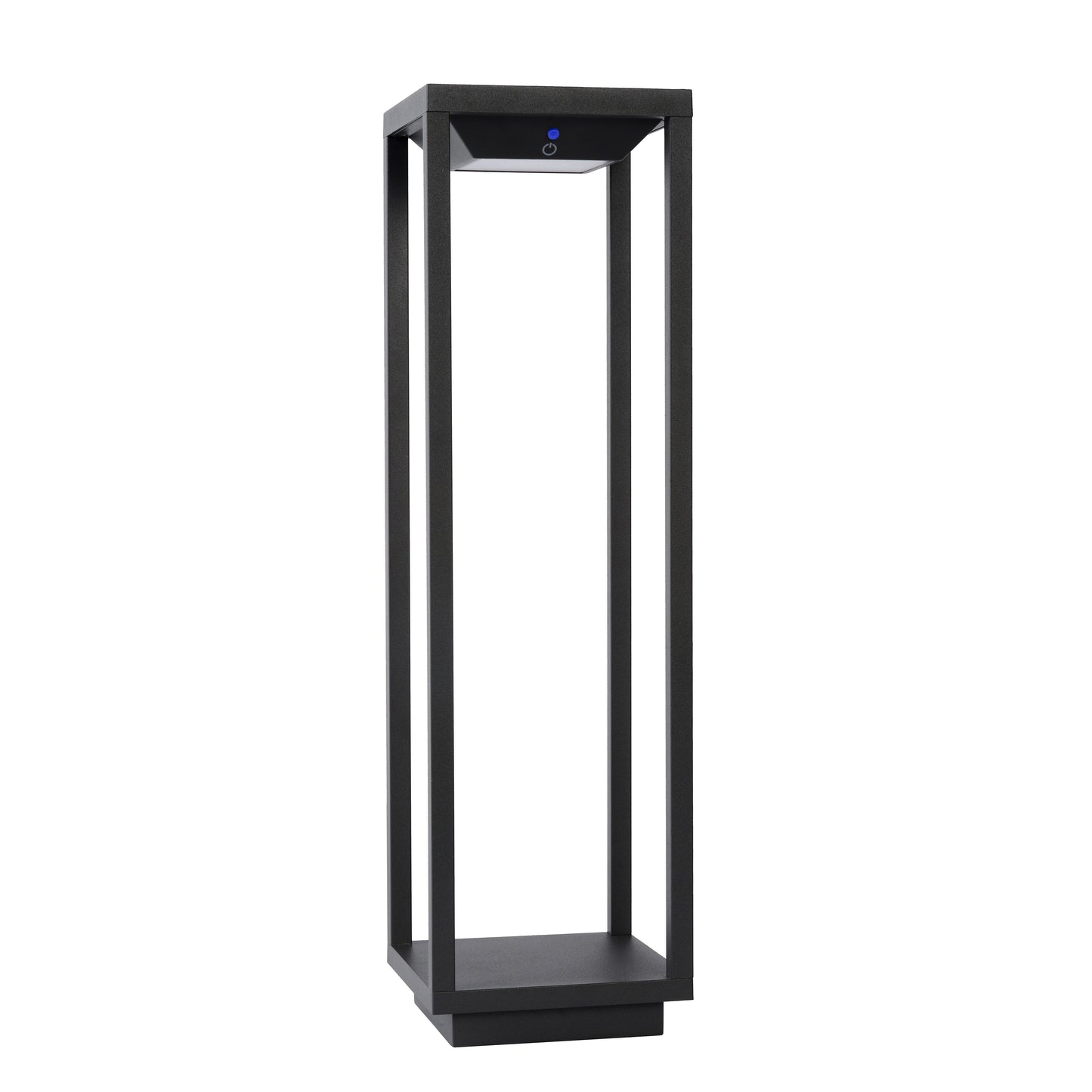 Lucide TENSO SOLAR - Bollard light - LED - 1x2,2W 3000K - IP54 - Motion & Day/Night Sensor - Anthracite