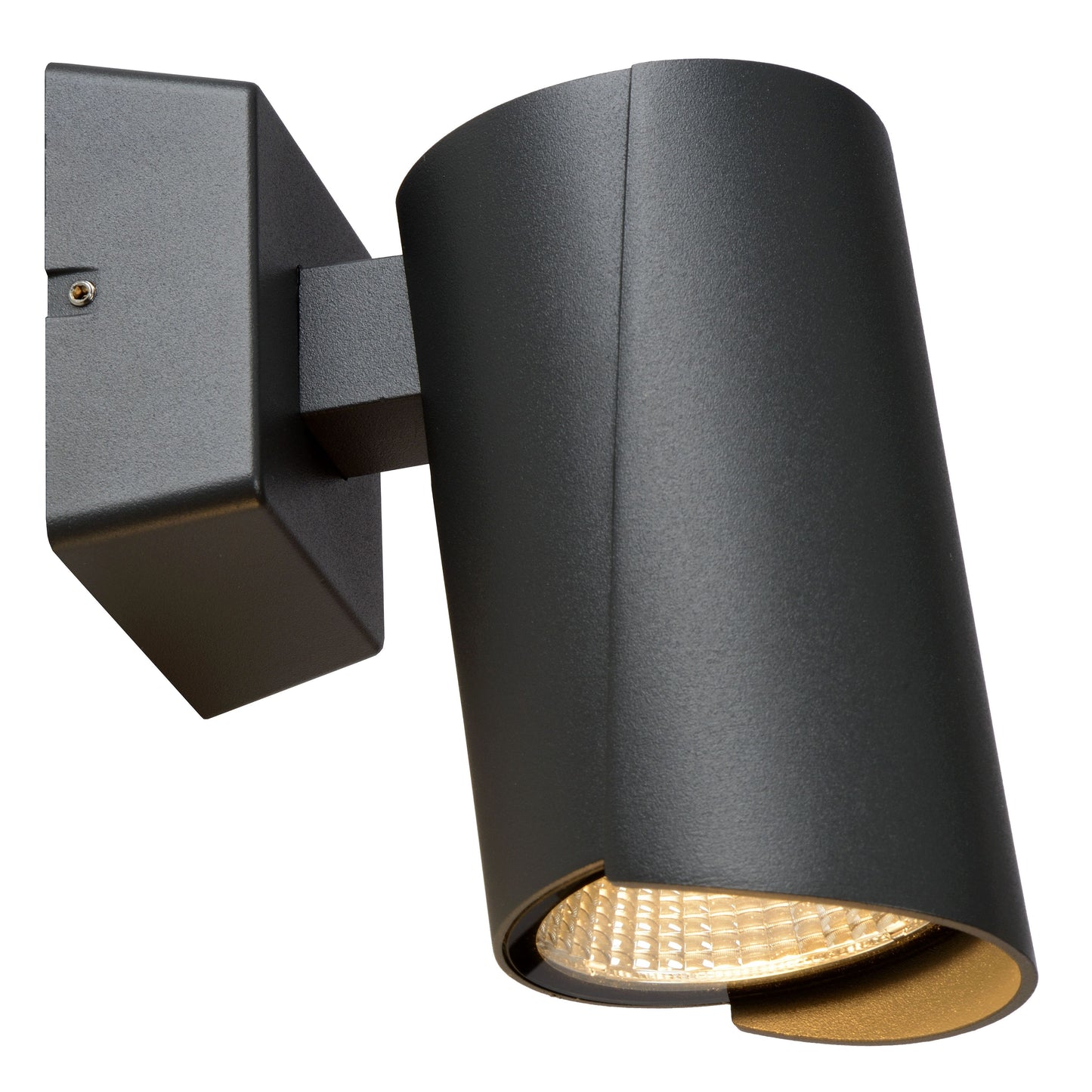 Lucide MANAL - Wall spotlight / Wall light Indoor/Outdoor - LED - 1x13W 3000K - IP65 - Anthracite