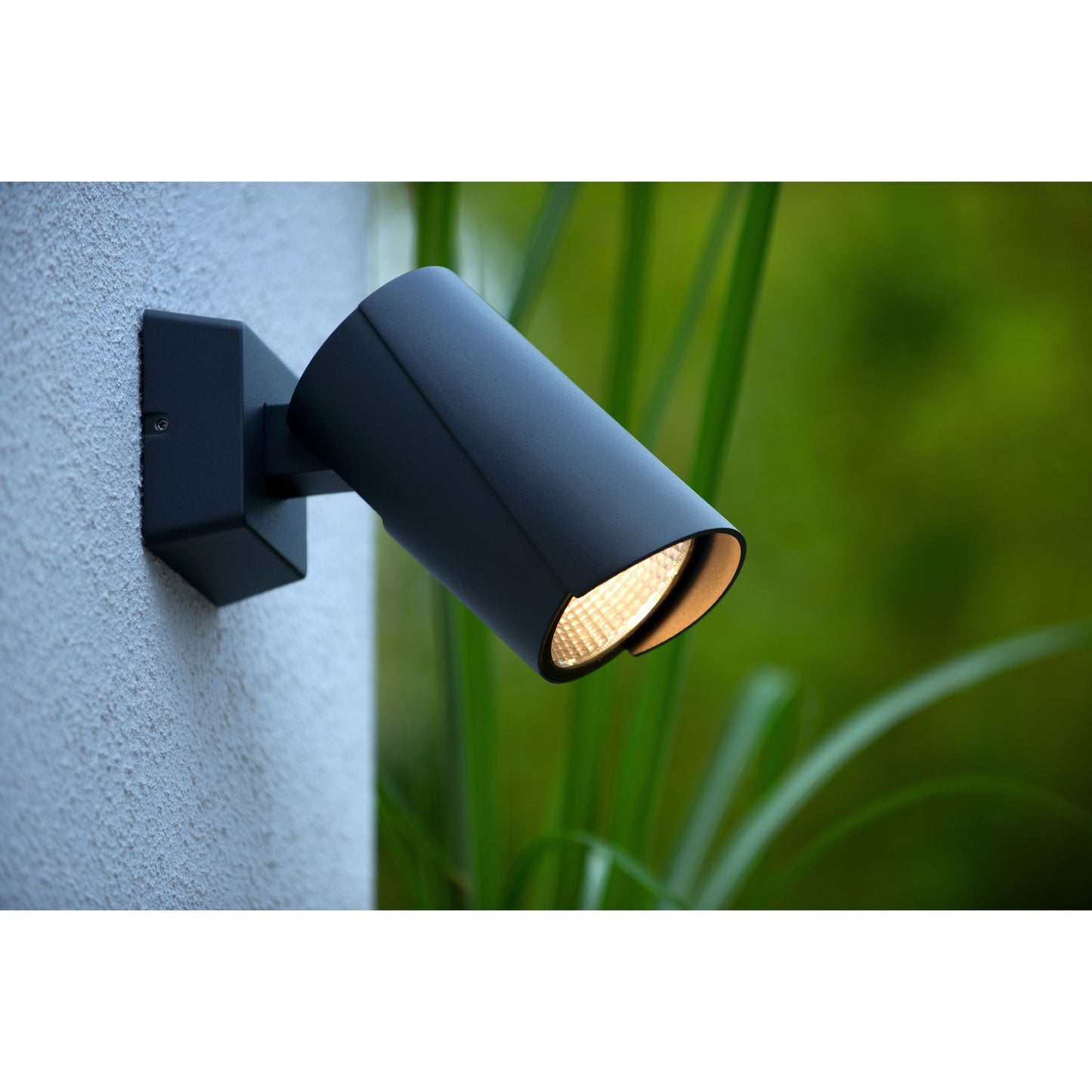 Lucide MANAL - Wall spotlight / Wall light Indoor/Outdoor - LED - 1x13W 3000K - IP65 - Anthracite