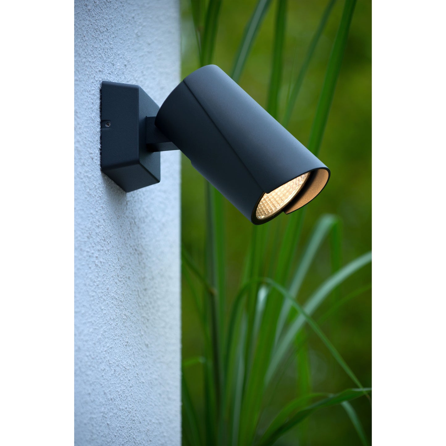 Lucide MANAL - Wall spotlight / Wall light Indoor/Outdoor - LED - 1x13W 3000K - IP65 - Anthracite