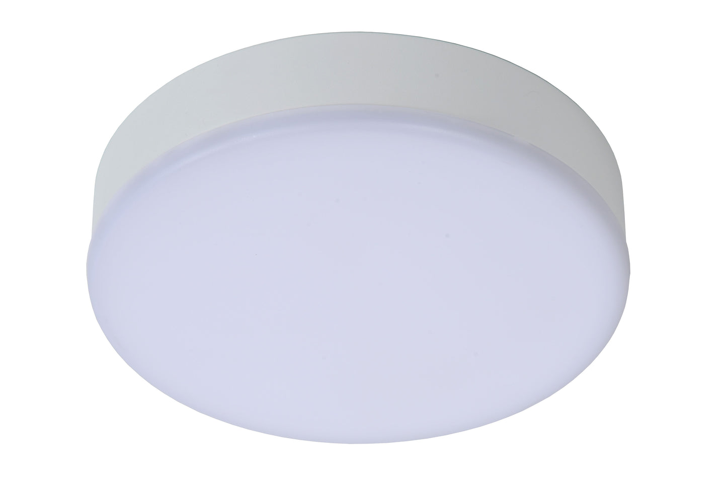 Lucide CERES-LED - Flush ceiling light Bathroom - Ø 21,5 cm - LED Dim. - 1x30W 3000K - IP44 - White