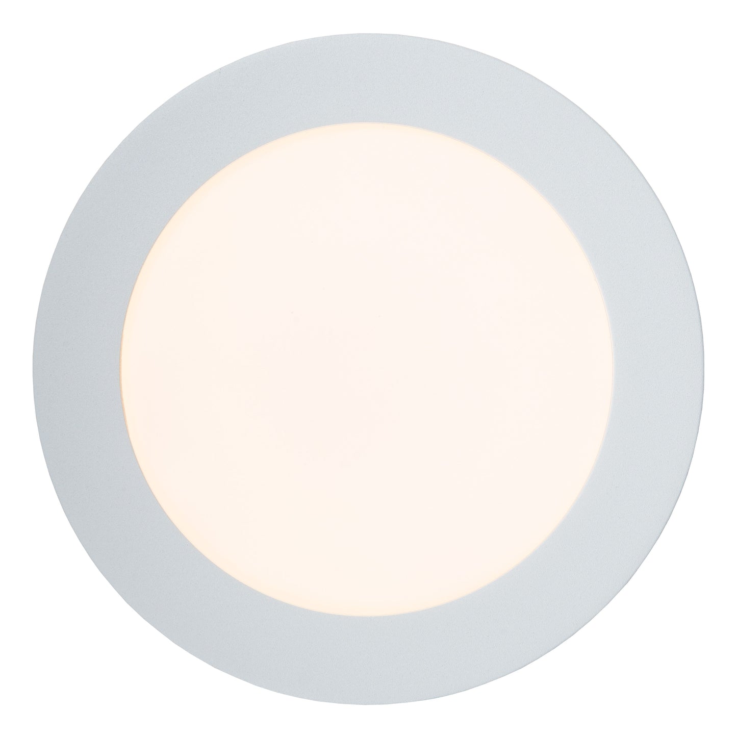 Lucide BRICE-LED - Flush ceiling light Bathroom - Ø 18 cm - LED Dim. - 1x12W 3000K - IP44 - White