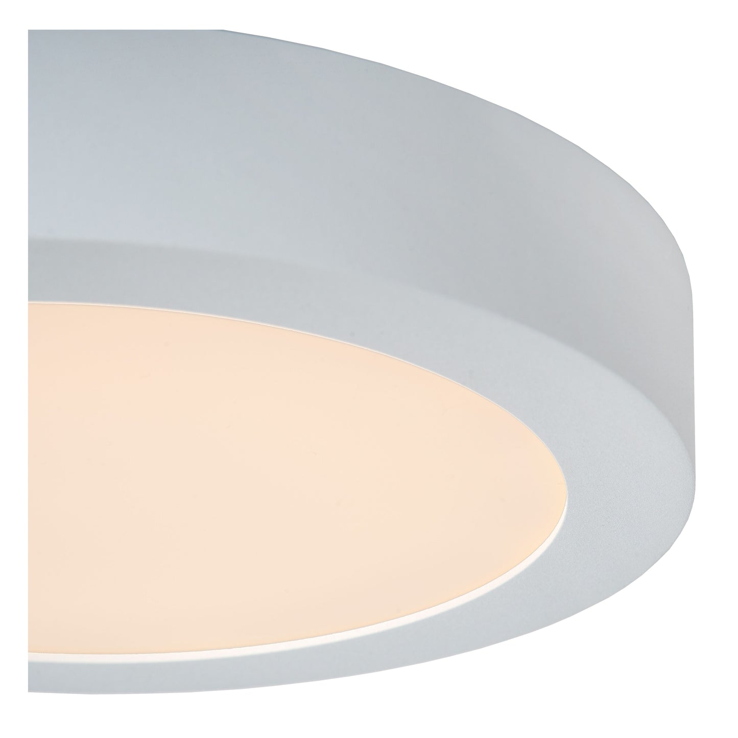 Lucide BRICE-LED - Flush ceiling light Bathroom - Ø 24 cm - LED Dim. - 1x15W 3000K - IP44 - White