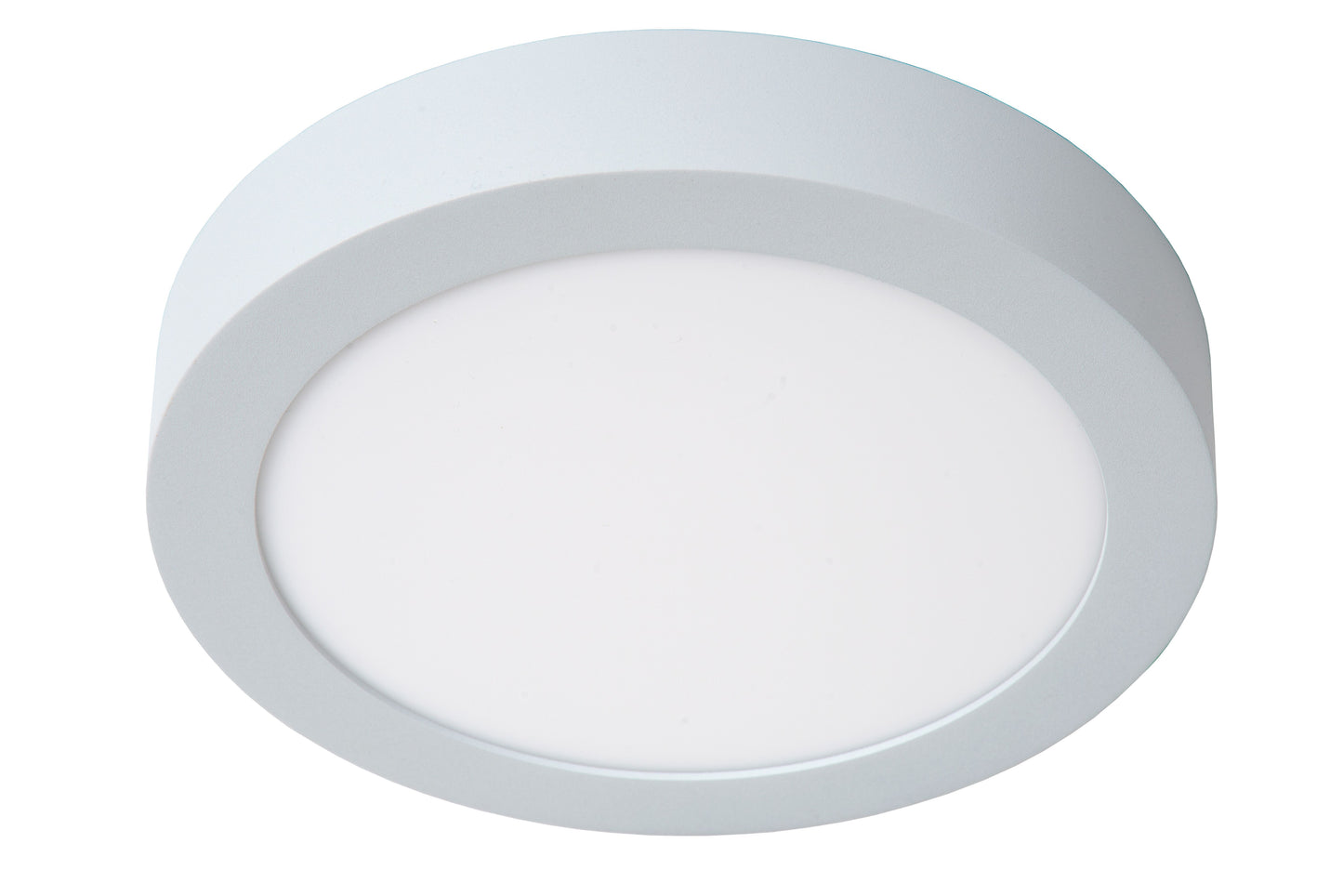 Lucide BRICE-LED - Flush ceiling light Bathroom - Ø 24 cm - LED Dim. - 1x15W 3000K - IP44 - White