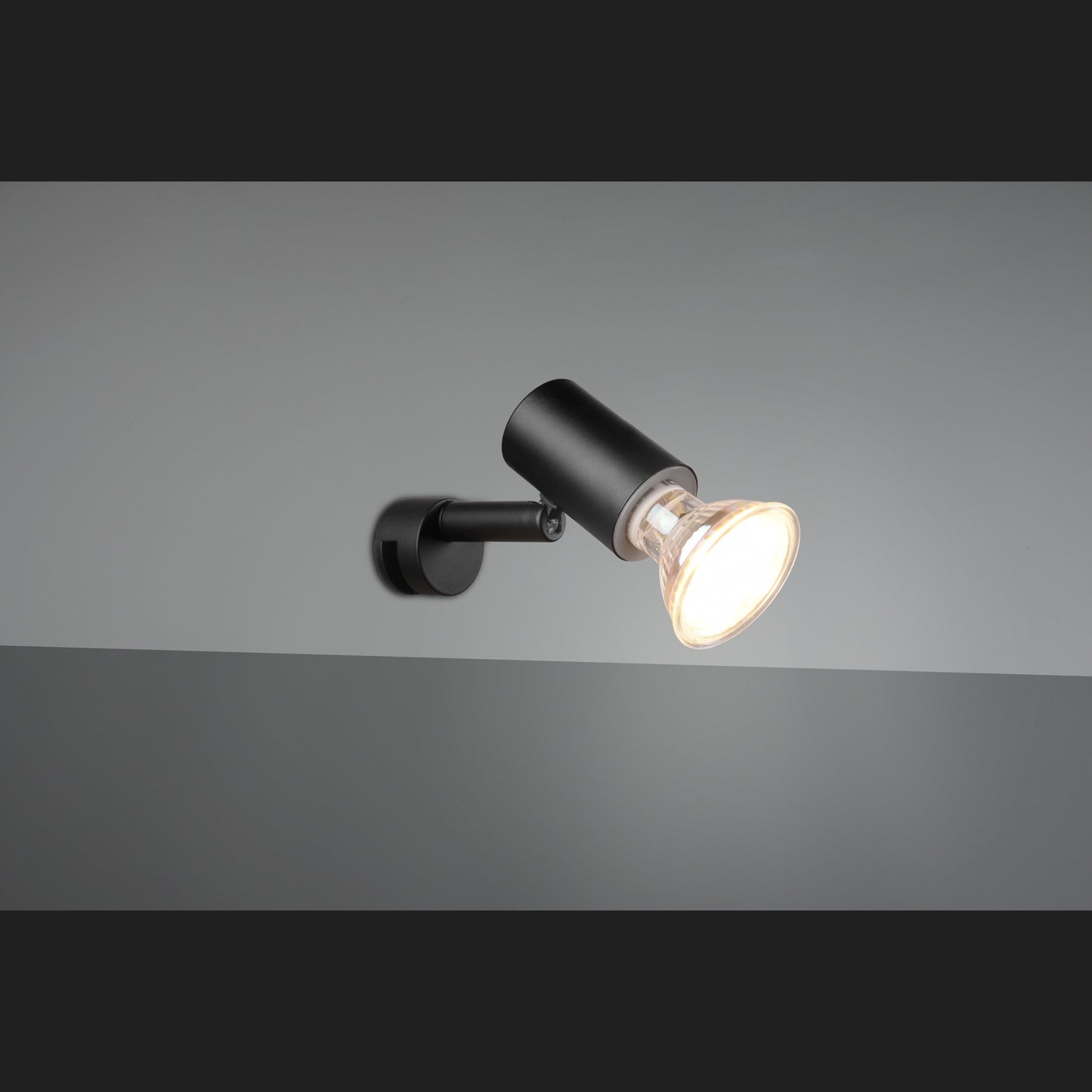 Lorenzo  - Wall lamp - Black Matt - Trio