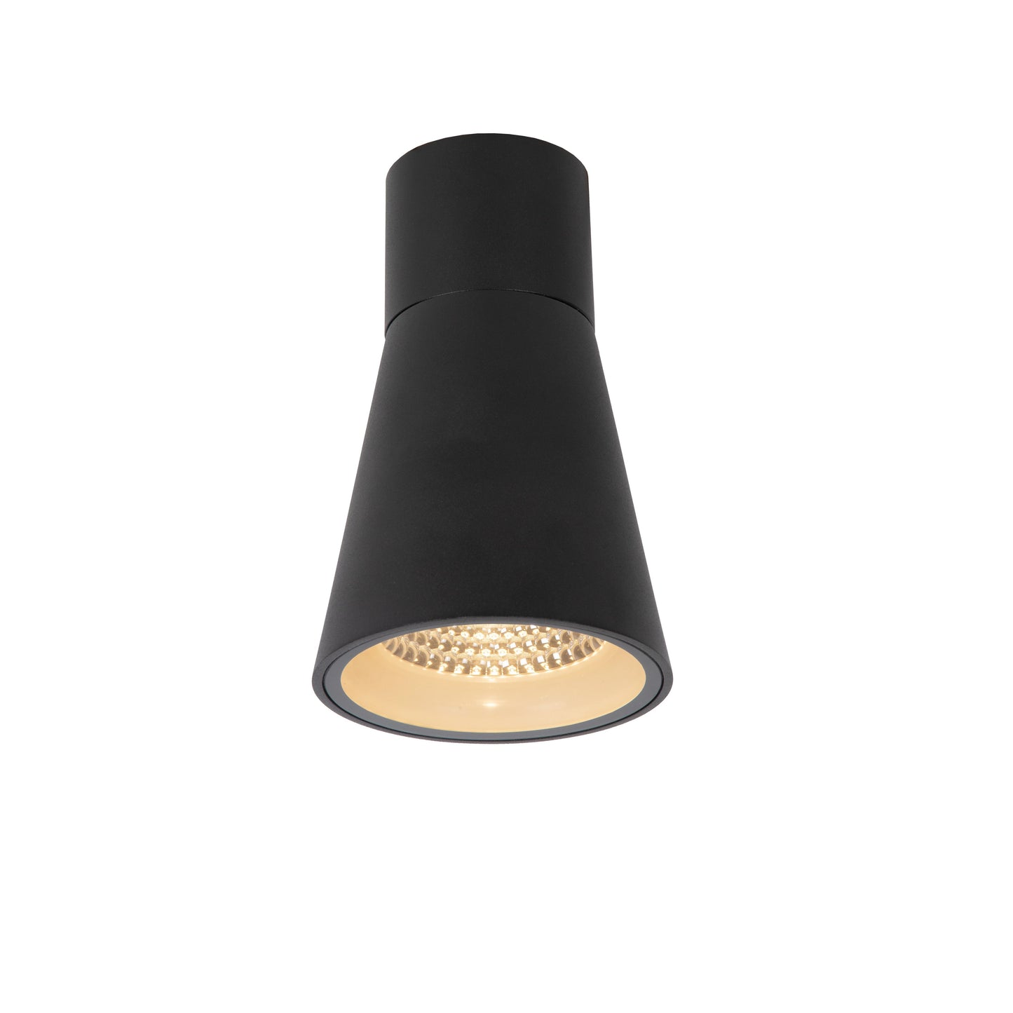 Lucide DERBY - Flush ceiling light Indoor/Outdoor - LED - 1x9W 2700K - IP65 - Black