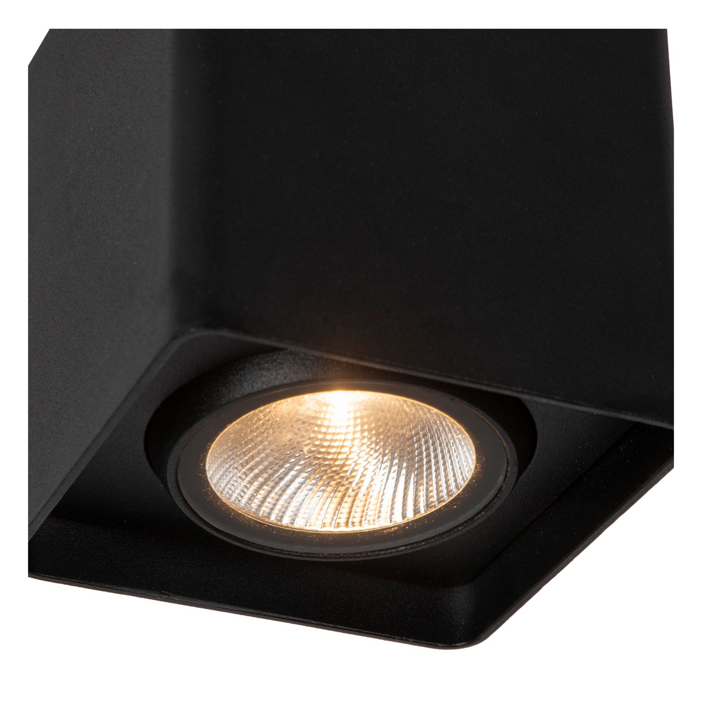 Lucide LEEDS - Flush ceiling light Indoor/Outdoor - LED - 1x9W 2700K - IP54 - Black