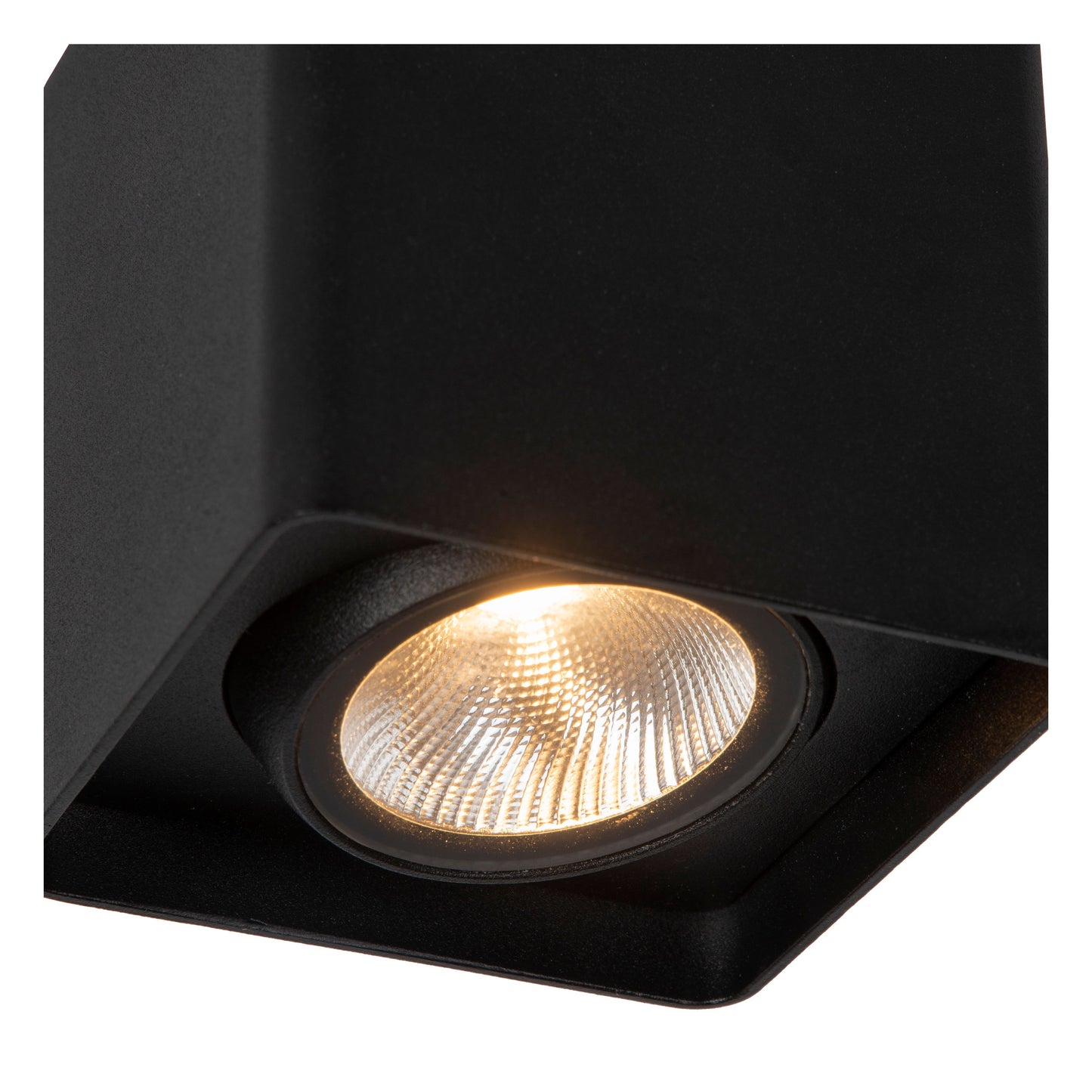 Lucide LEEDS - Flush ceiling light Indoor/Outdoor - LED - 1x9W 2700K - IP54 - Black