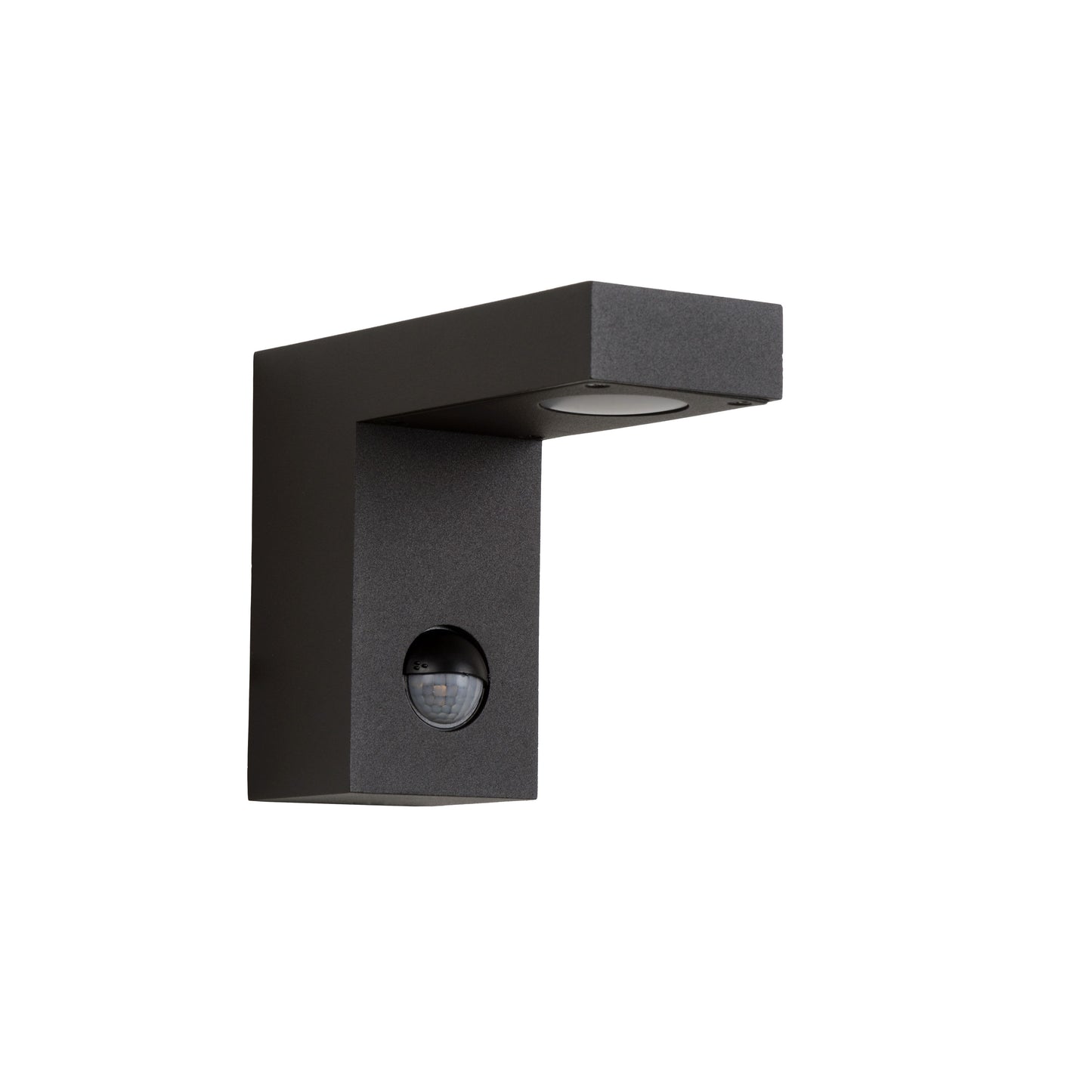 Lucide TEXAS-IR - Wall spotlight / Wall light Indoor/Outdoor - LED - 1x7W 3000K - IP54 - Motion & Day/Night Sensor - Anthracite