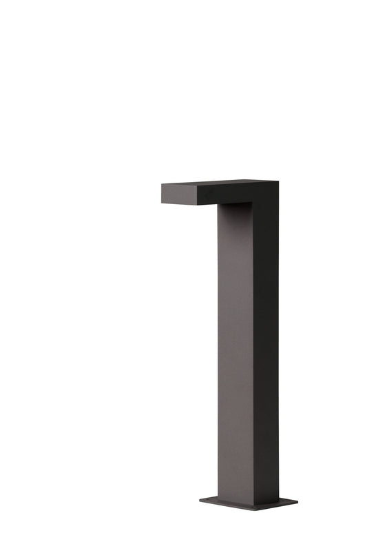 Lucide TEXAS - Bollard light - LED - 1x8W 3000K - IP54 - Anthracite