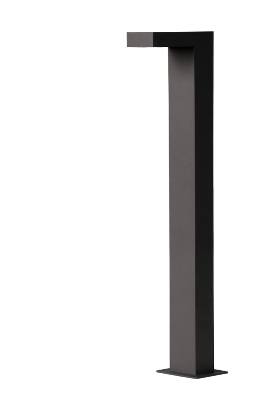 Lucide TEXAS - Bollard light - LED - 1x7W 3000K - IP54 - Anthracite