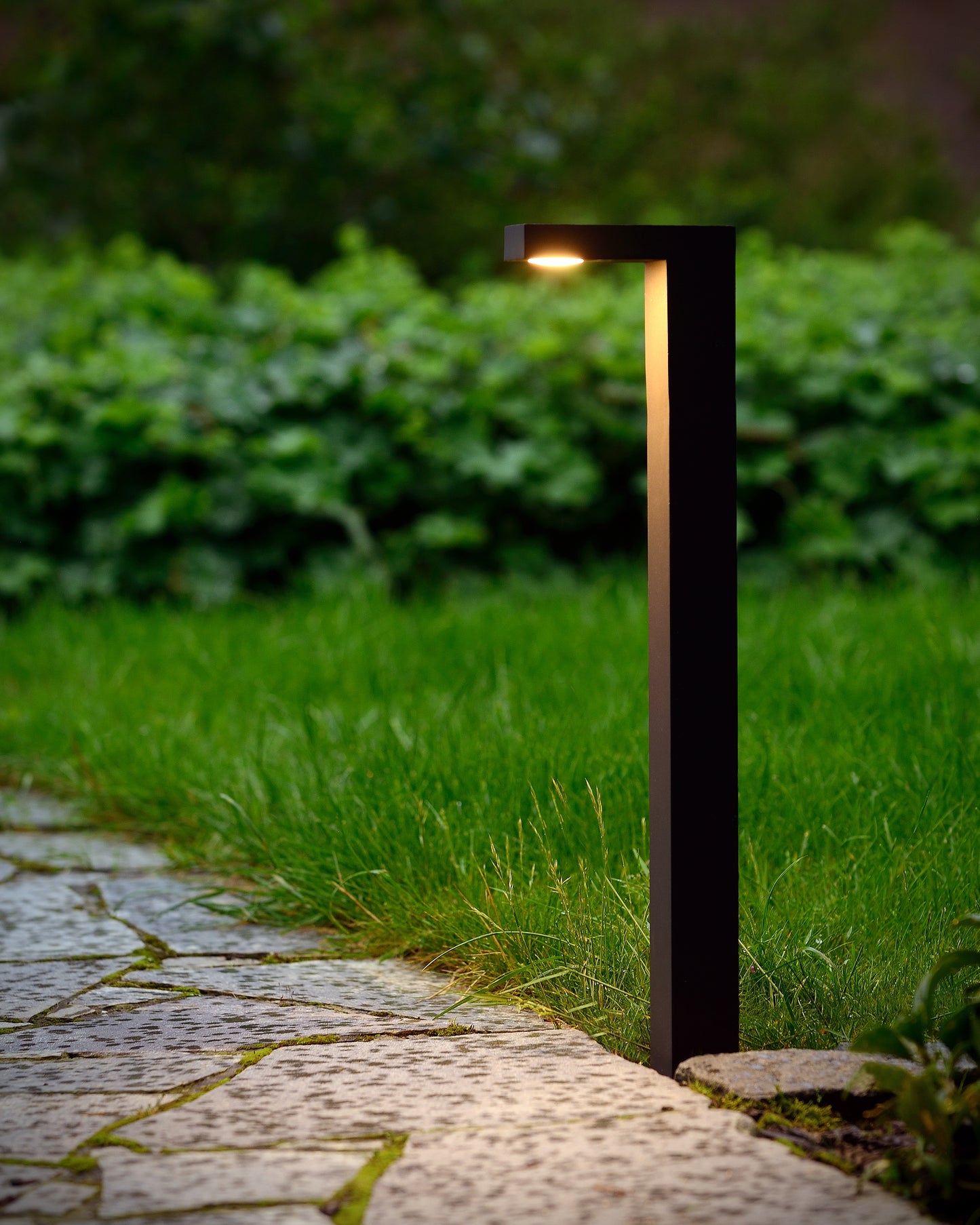 Lucide TEXAS - Bollard light - LED - 1x7W 3000K - IP54 - Anthracite