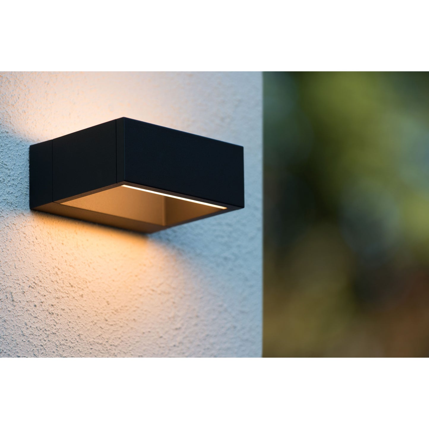 Lucide GOA - Wall light Indoor/Outdoor - LED - 1x10W 3000K - IP54 - Anthracite