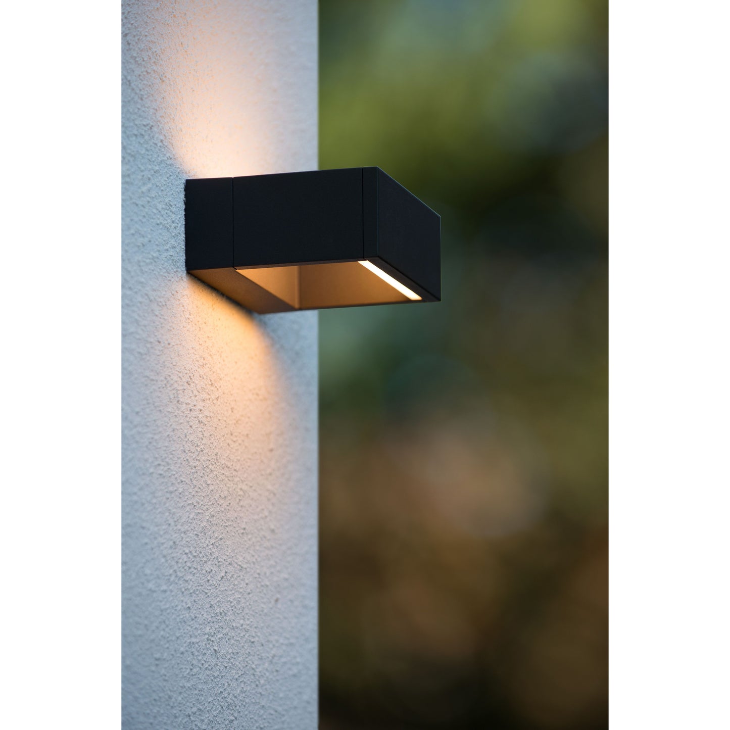 Lucide GOA - Wall light Indoor/Outdoor - LED - 1x10W 3000K - IP54 - Anthracite