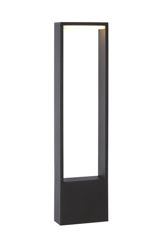 Lucide GOA - Bollard light - LED - 1x10W 3000K - IP54 - Anthracite