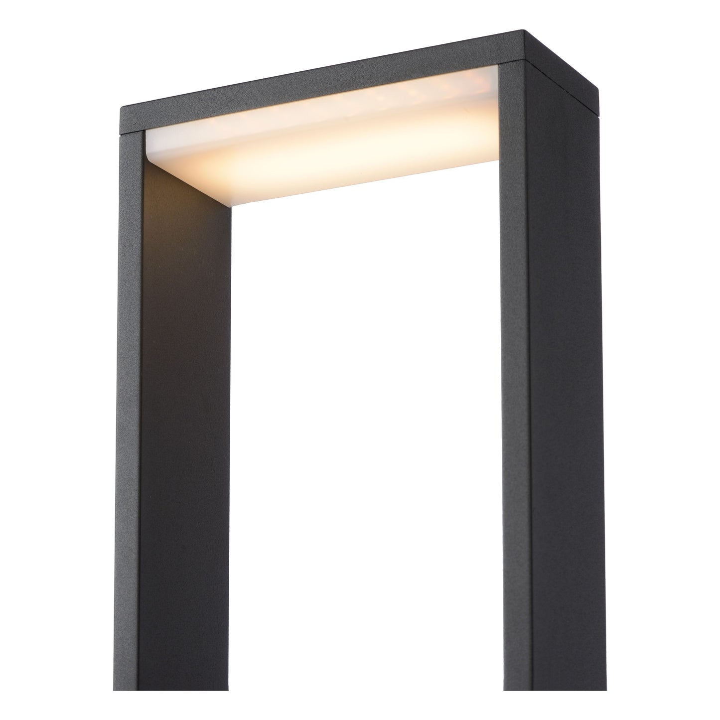 Lucide GOA - Bollard light - LED - 1x10W 3000K - IP54 - Anthracite