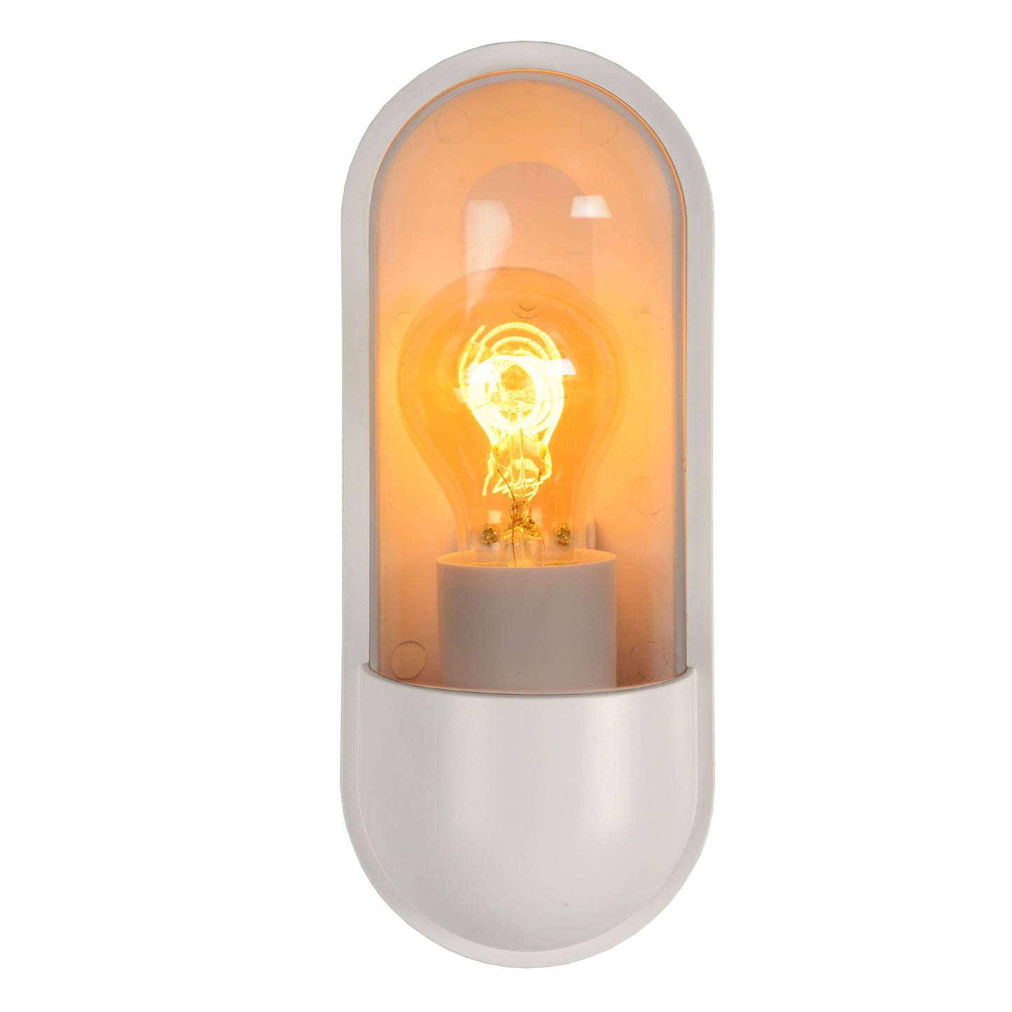 Lucide CAPSULE - Wall light Indoor/Outdoor - 1xE27 - IP54 - White