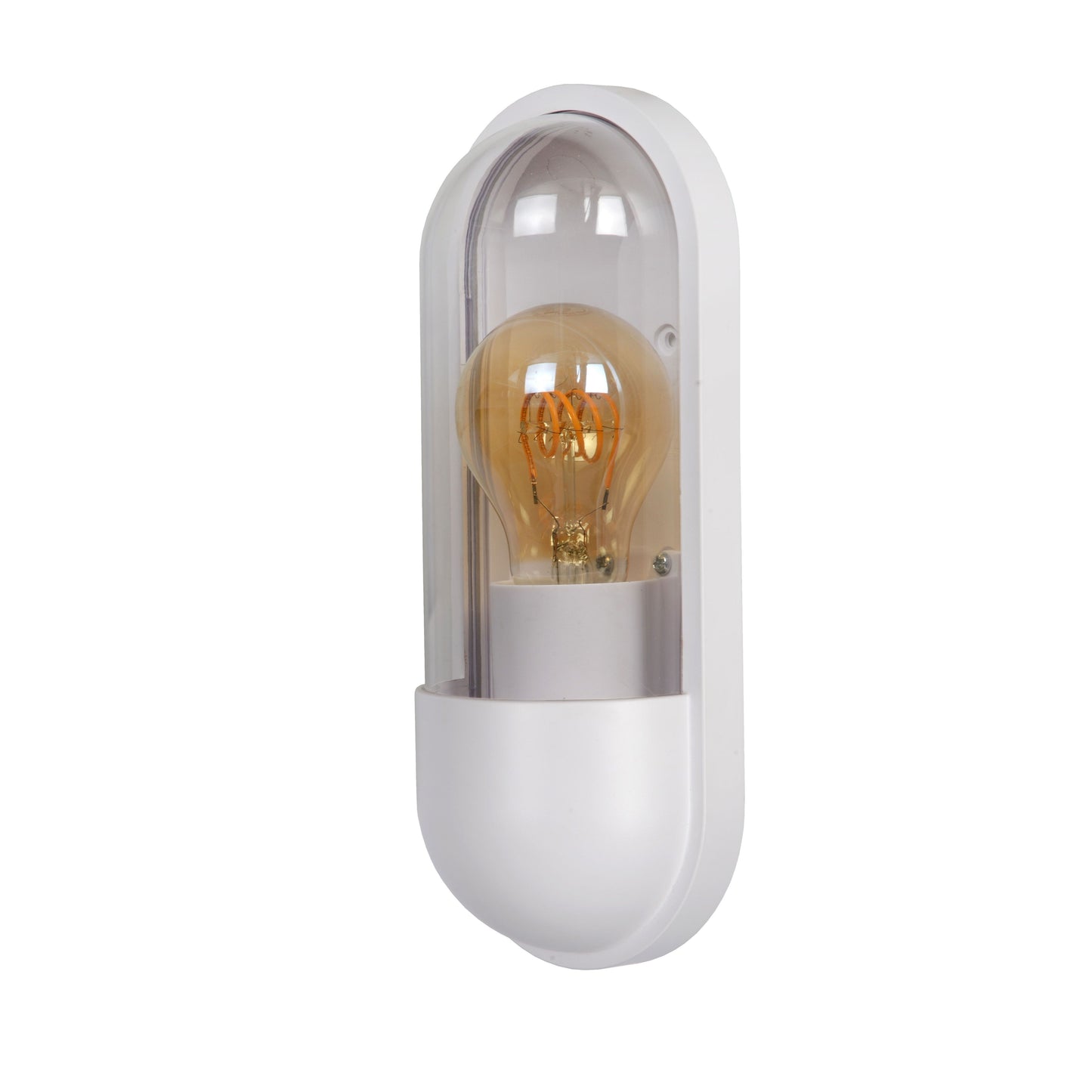 Lucide CAPSULE - Wall light Indoor/Outdoor - 1xE27 - IP54 - White