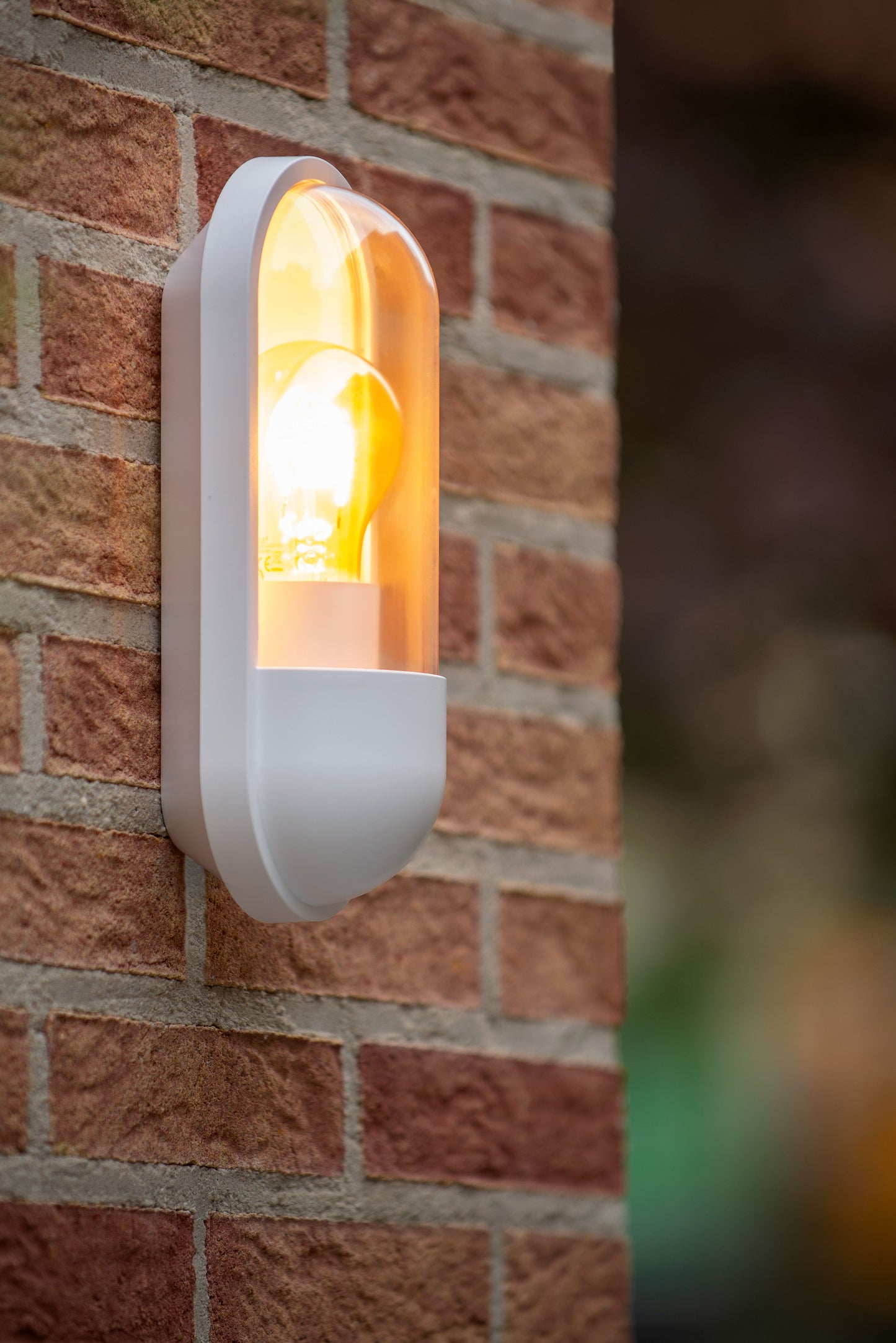 Lucide CAPSULE - Wall light Indoor/Outdoor - 1xE27 - IP54 - White