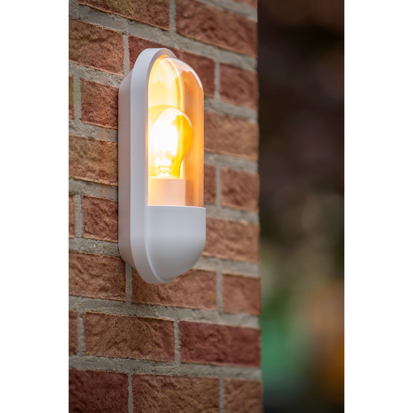 Lucide CAPSULE - Wall light Indoor/Outdoor - 1xE27 - IP54 - White