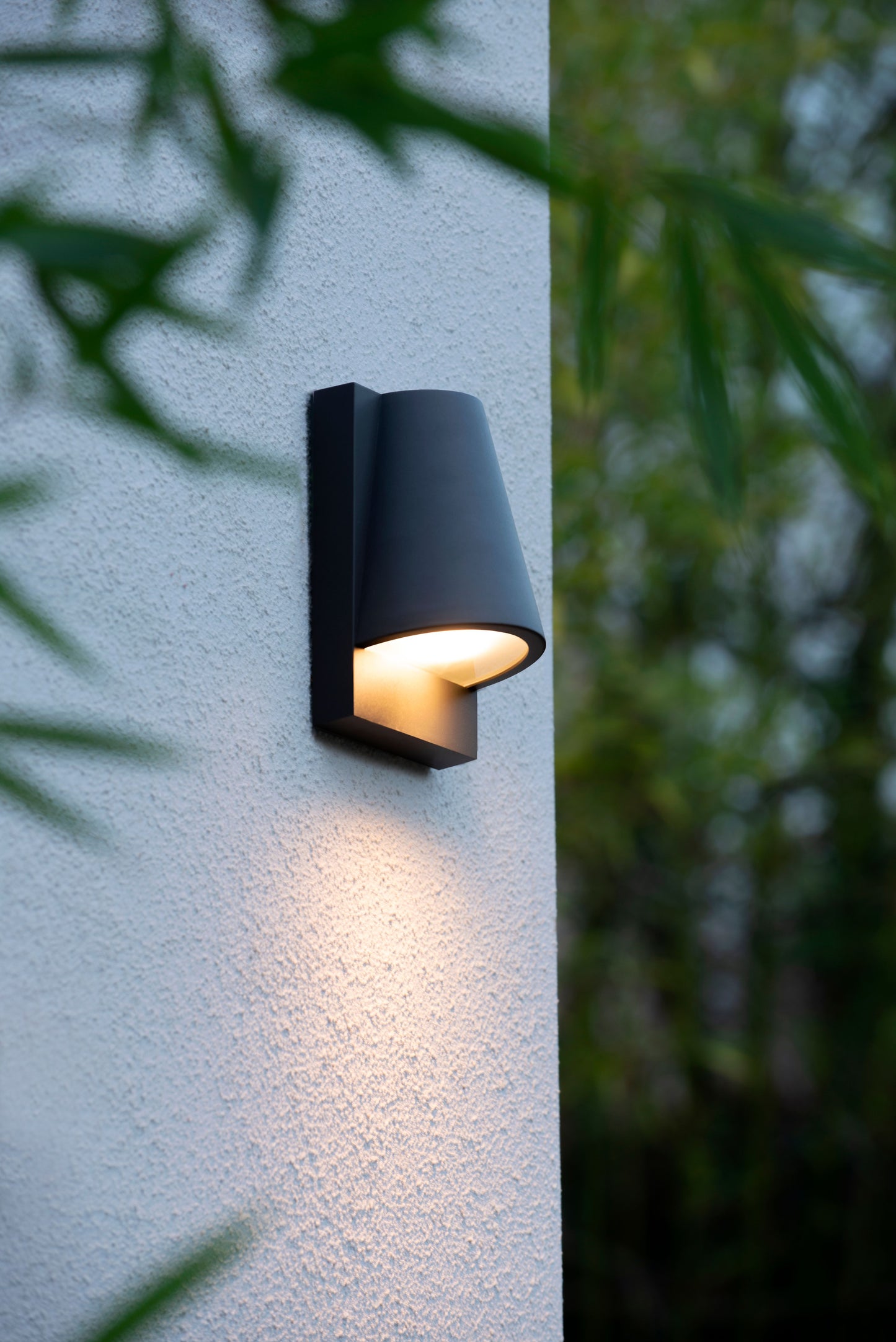 Lucide LIAM - Wall light Indoor/Outdoor - 1xGU10 - IP44 - Anthracite