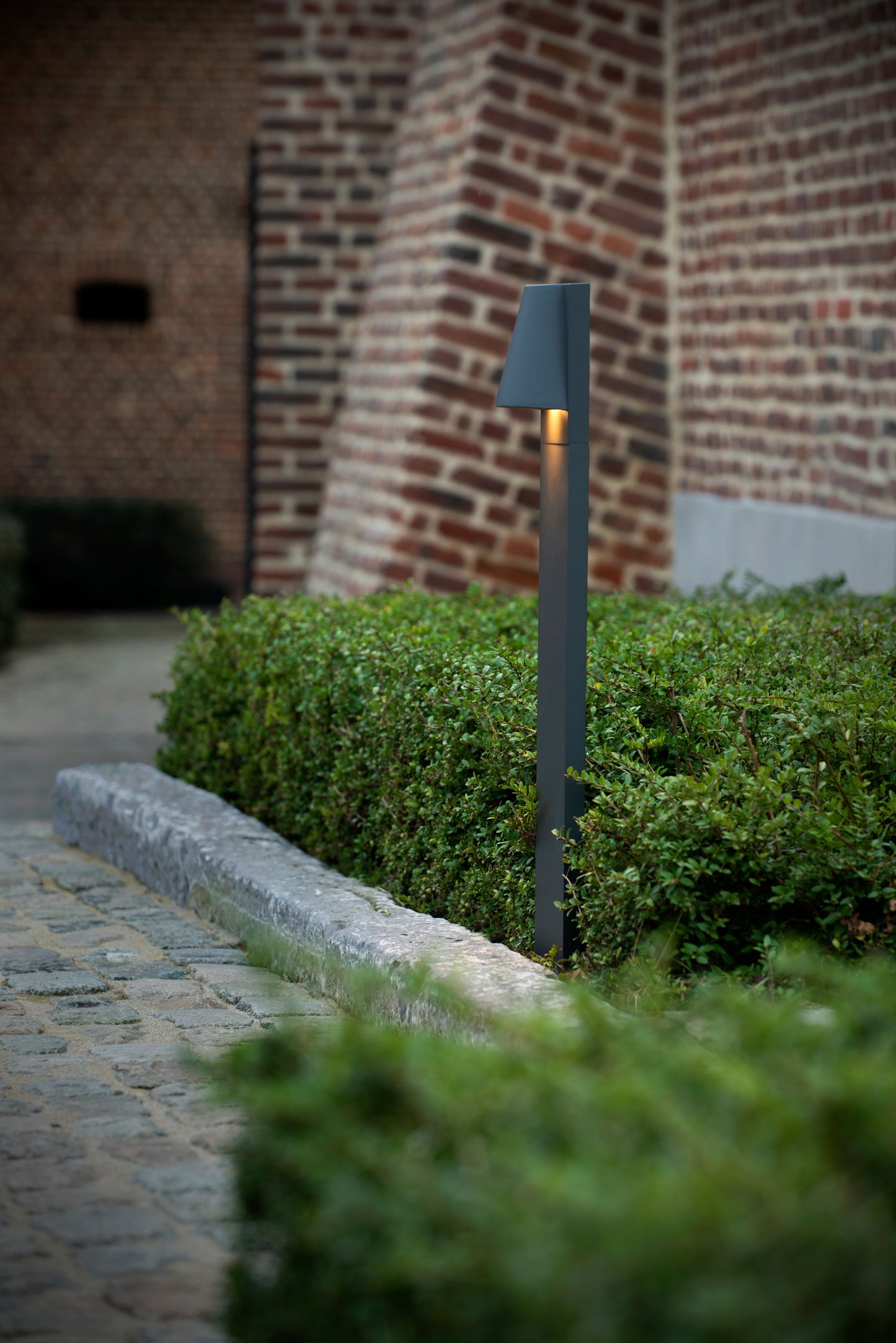 Lucide LIAM - Bollard light - 1xGU10 - IP44 - Anthracite