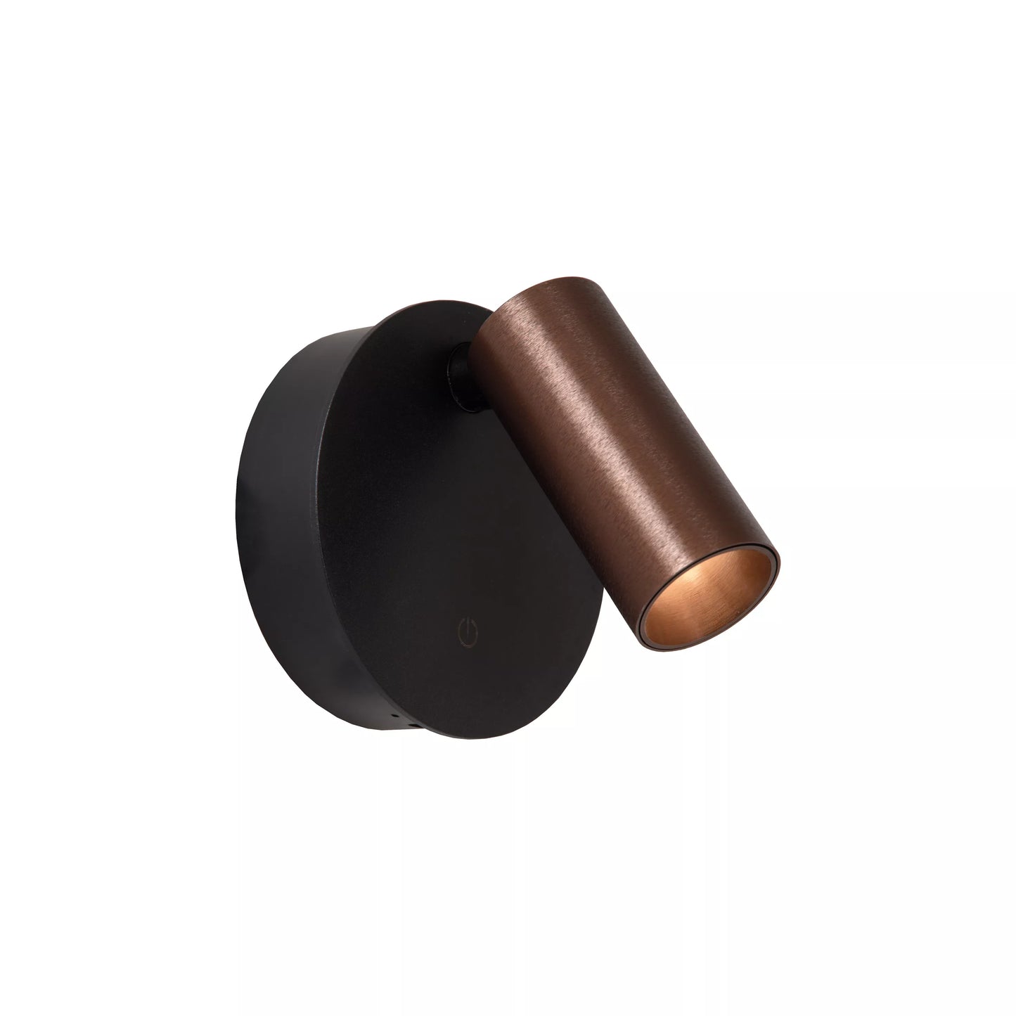 Lucide TONI - Rechargeable Wall spotlight / Wall light - Battery pack - Ø 8,1 cm - LED Dim. - CCT - 1x2W 2700K/4000K - Magnetic - Coffee