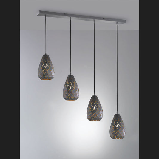 Onyx  - Pendant - Anthracite - Trio