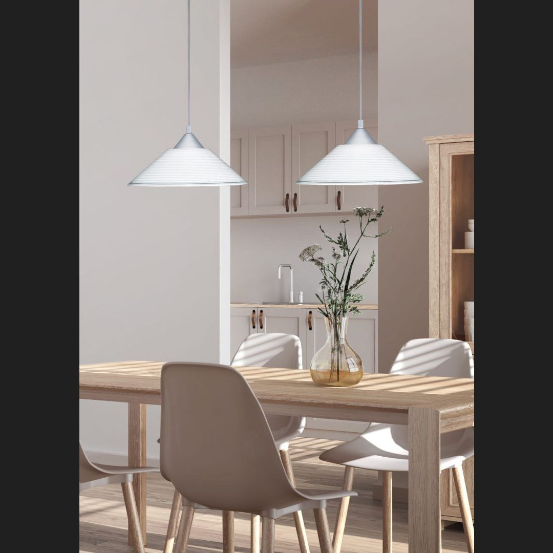 Diego  - Pendant - White - Trio