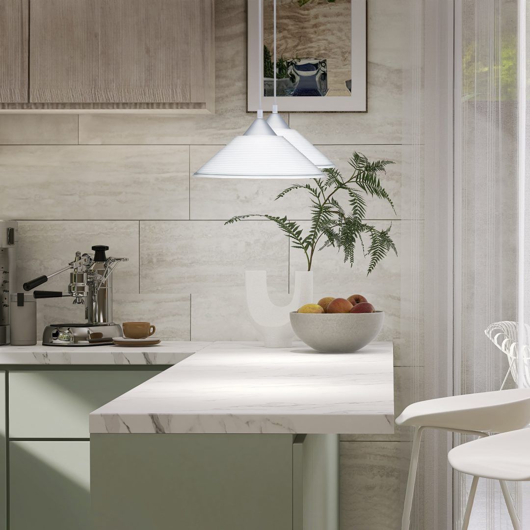 Diego  - Pendant - White - Trio