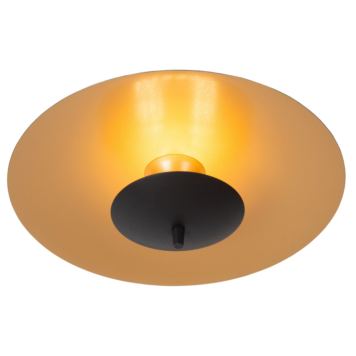 Lucide VULCAN - Flush ceiling light - Ø 35 cm - LED Dim. - 1x9W 3000K - Black