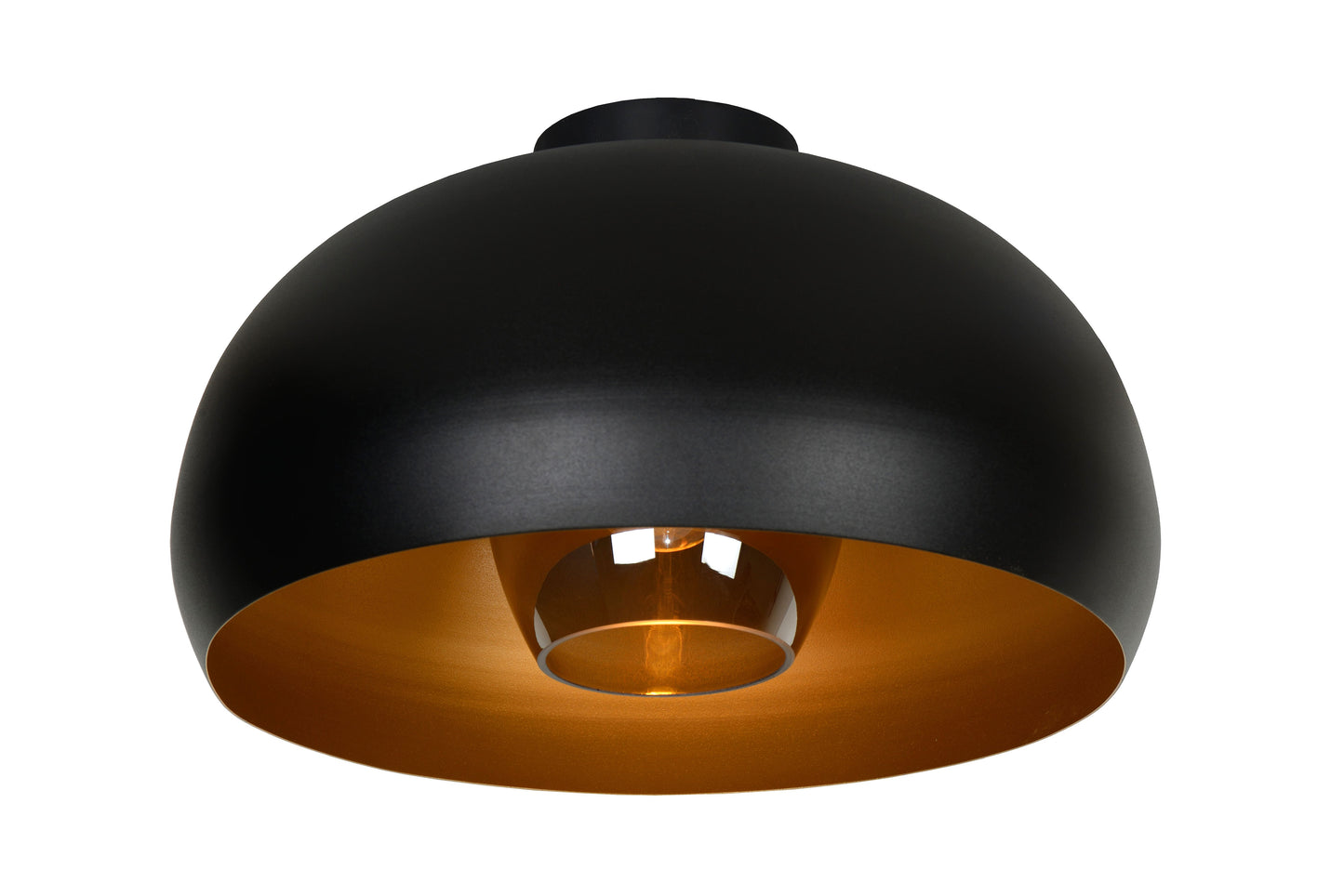 Lucide SHARAN - Flush ceiling light - Ø 38 cm - 1xE27 - Black