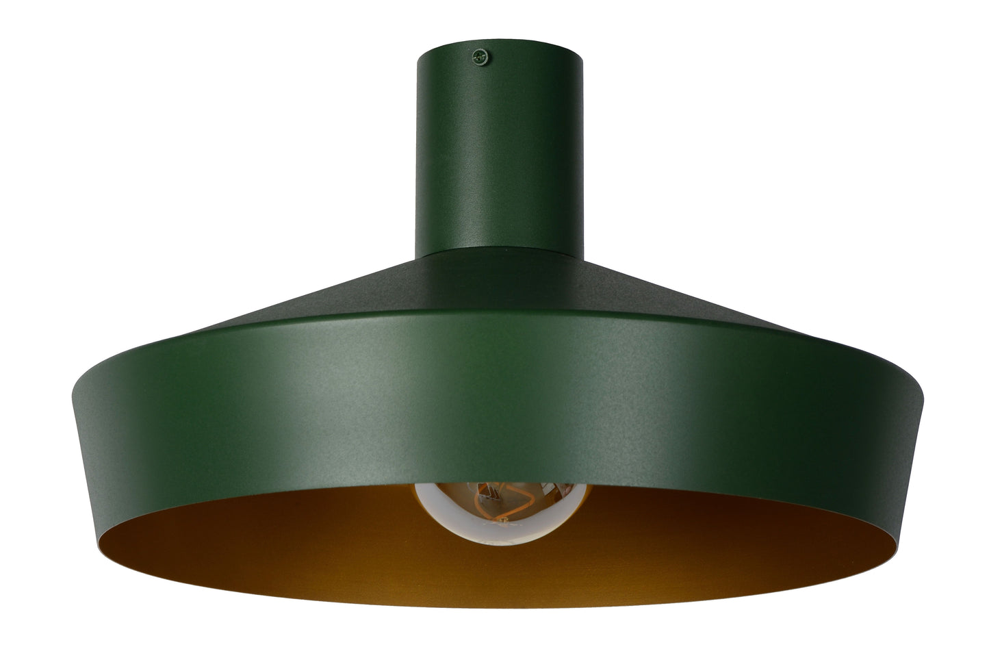 Lucide CARDIFF - Flush ceiling light - Ø 40 cm - 1xE27 - Green