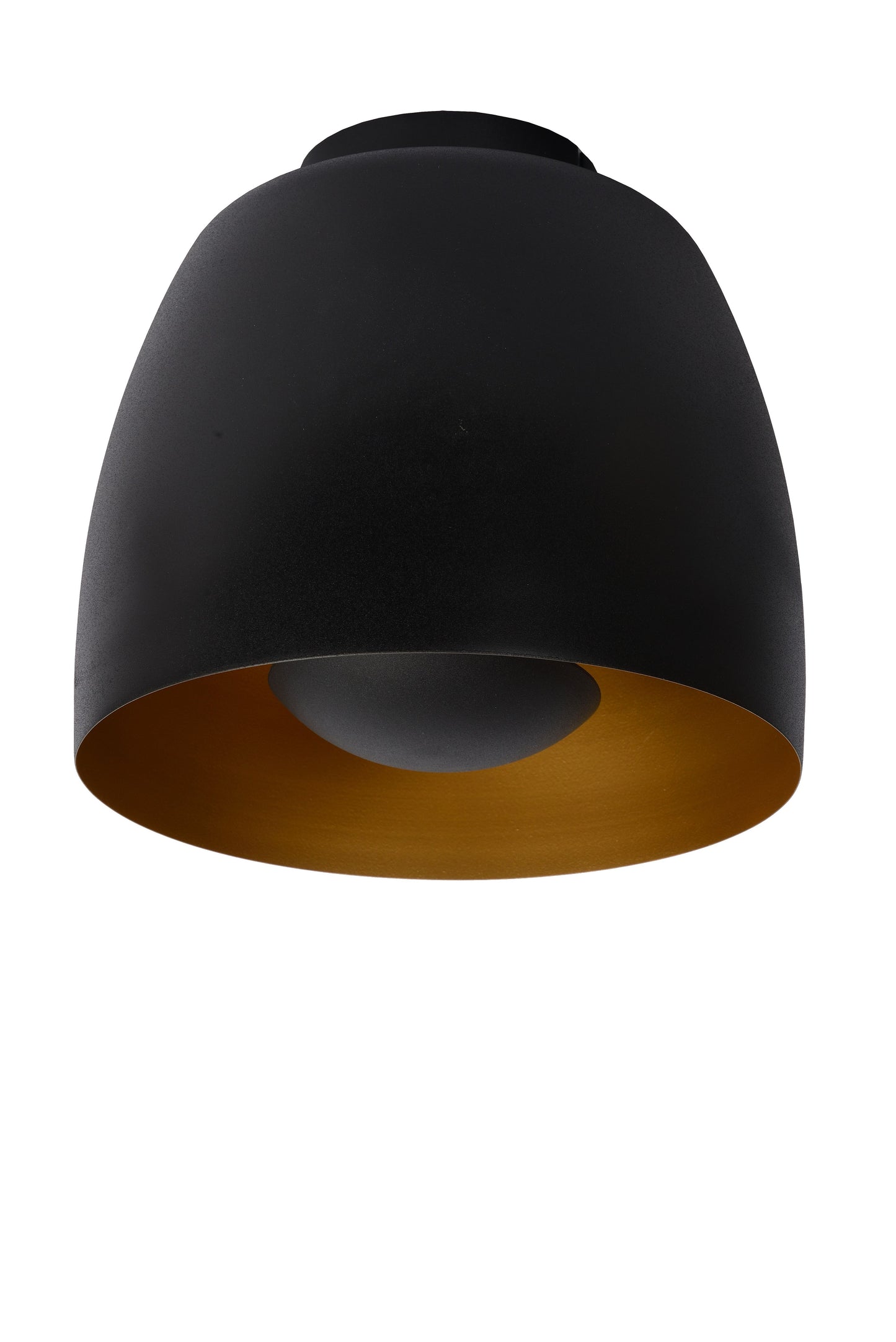 Lucide NOLAN - Flush ceiling light - Ø 24 cm - 1xE27 - Black