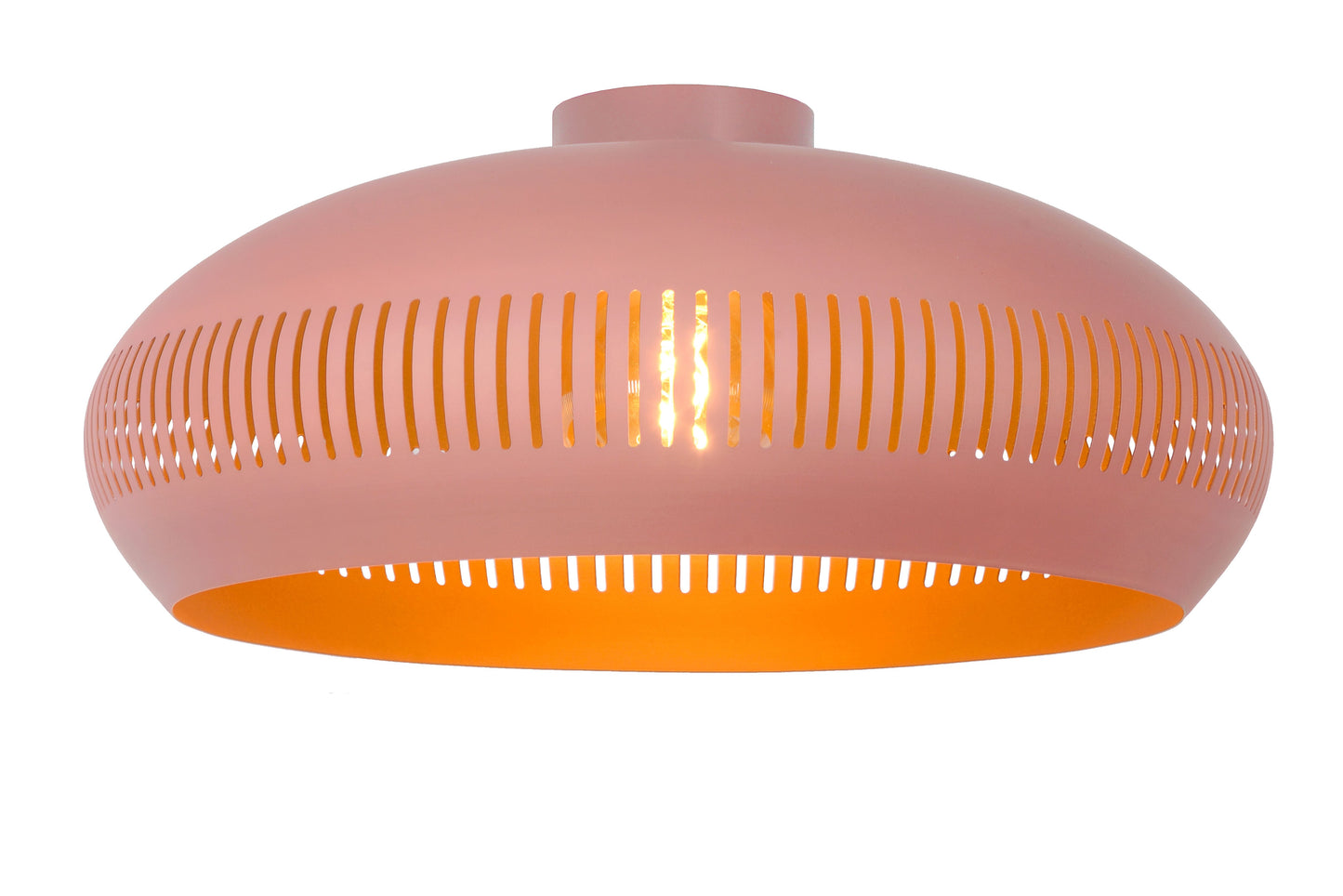 Lucide RAYCO - Flush ceiling light - Ø 45 cm - 1xE27 - Pink