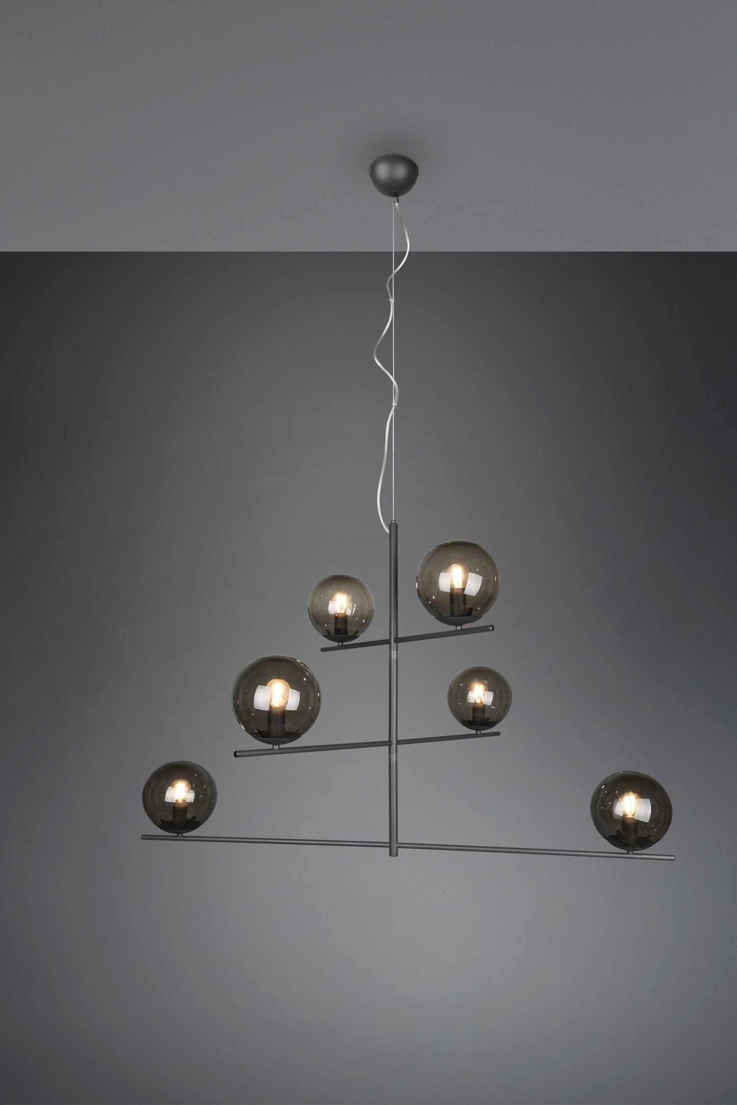 Pure  - Pendant - Smoke - Trio